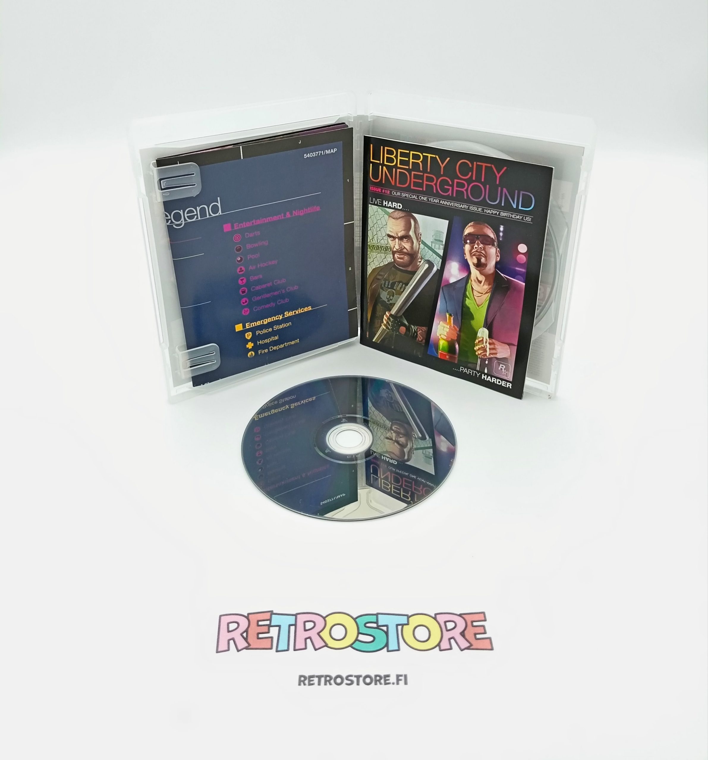 ps3 gta episodes from liberty city sisältö