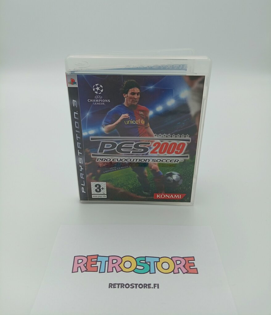ps3 pes 2009 etukansi