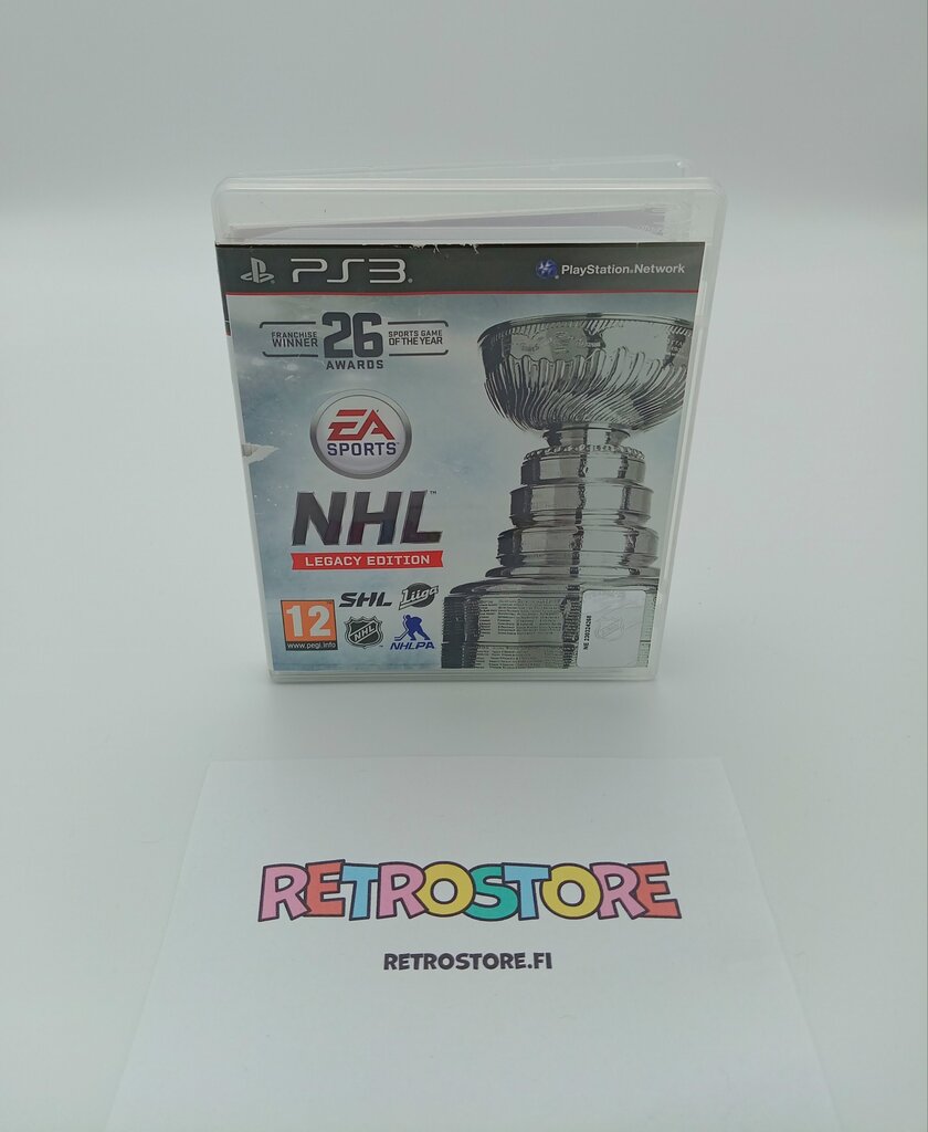 ps3 nhl legacy edition etukansi
