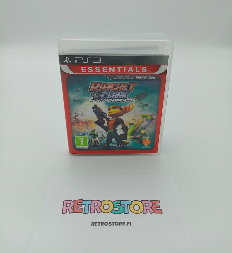 ps3 ratchet and clank tools of destruction etukansi
