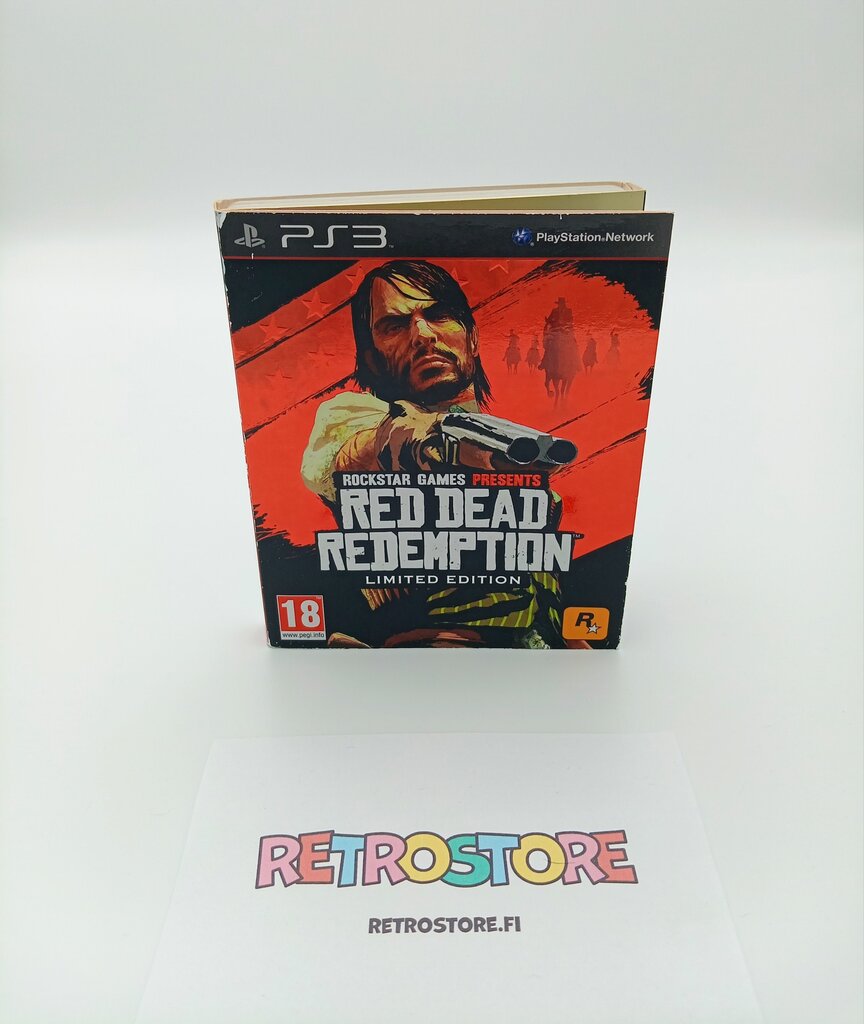 ps3 red dead redemption limited edition etukansi