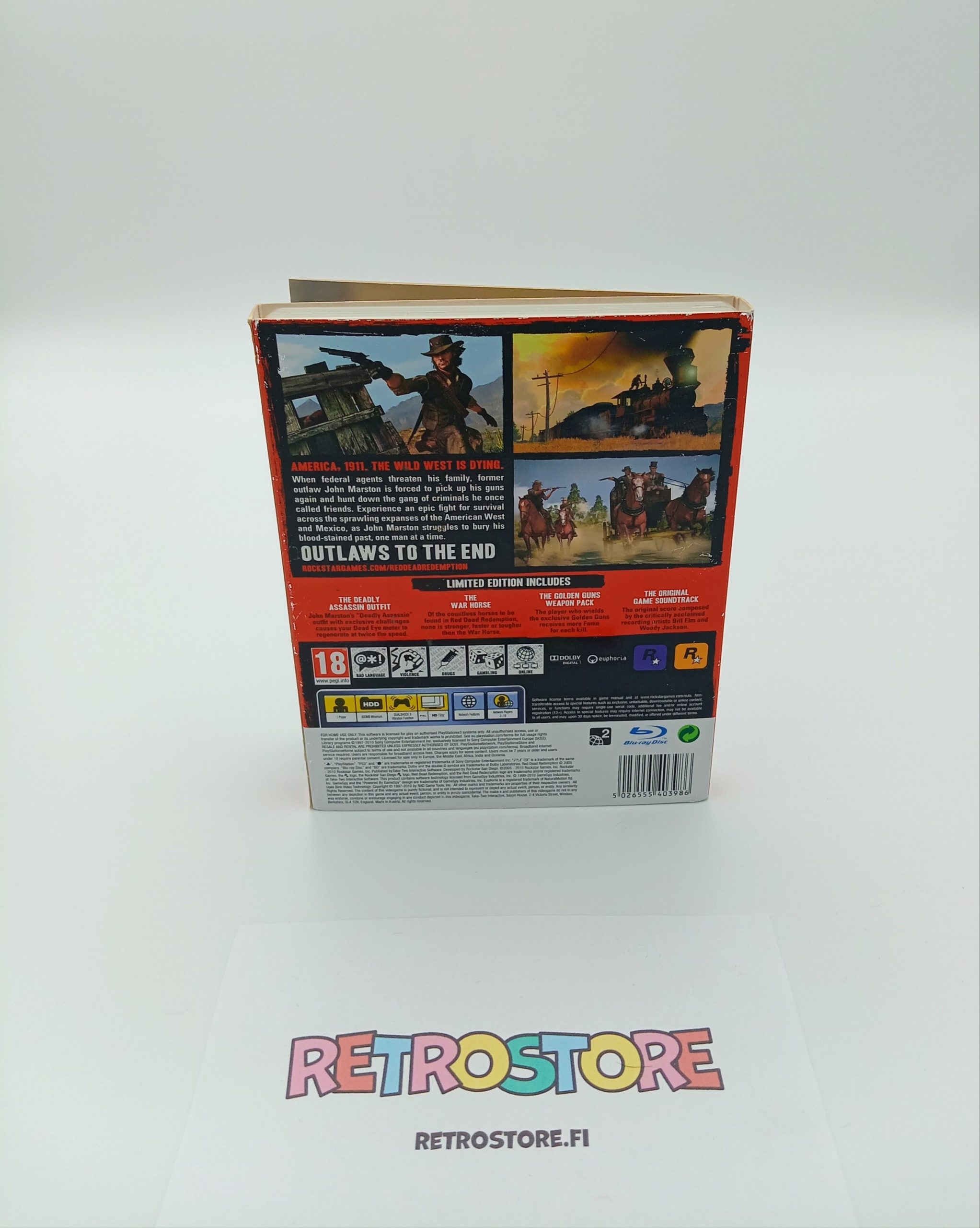 ps3 red dead redemption limited edition takakansi
