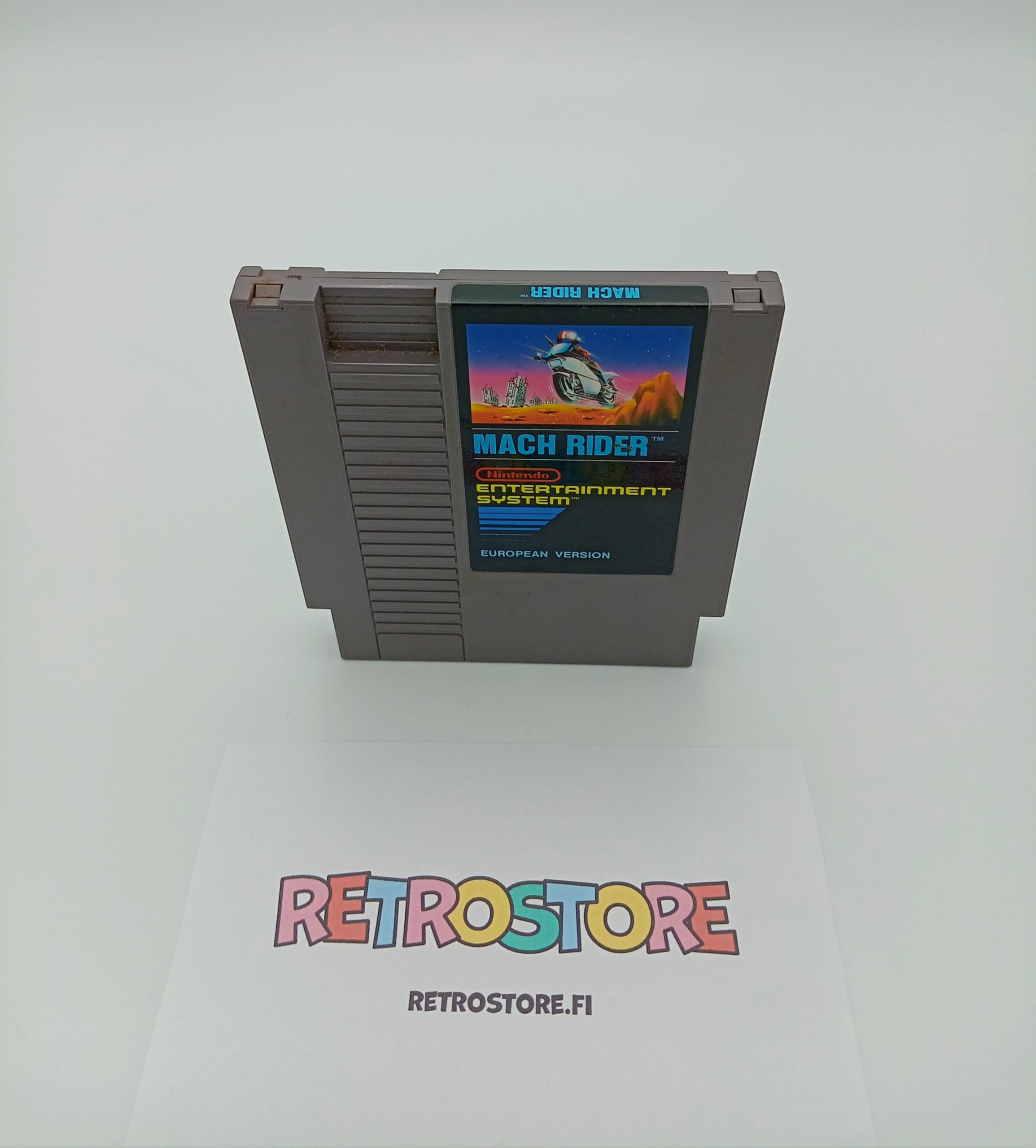 nes mach rider etukansi
