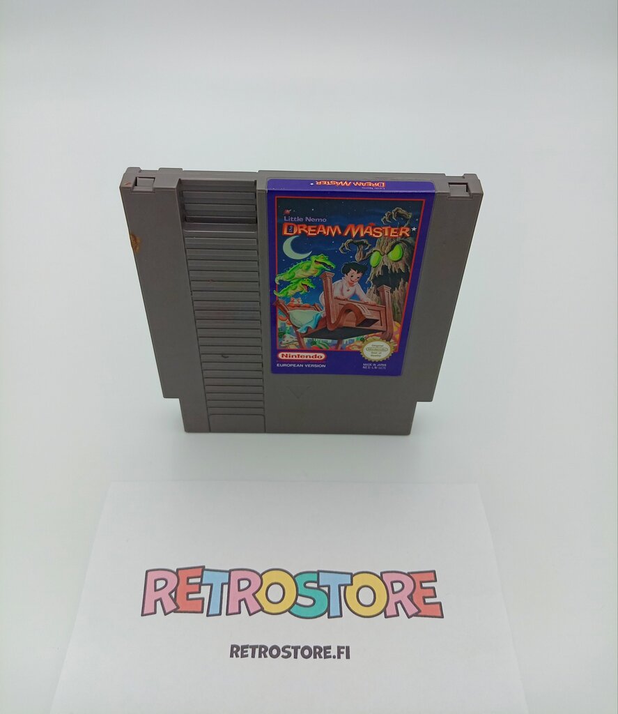 nes little nemo the dream master etukansi
