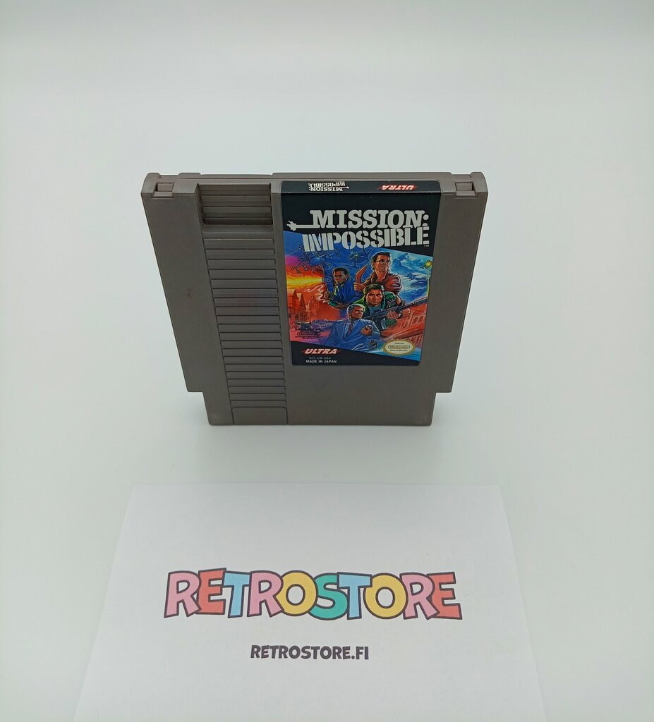 nes mission impossible etukansi