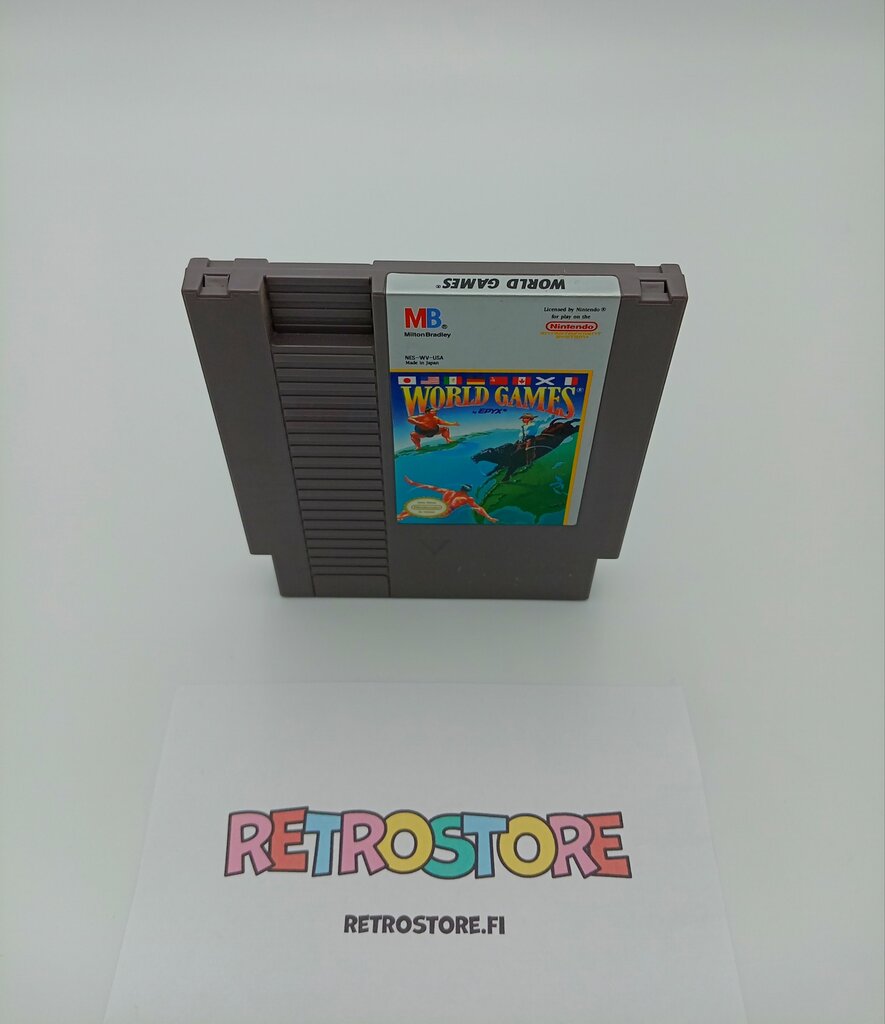 nes world games etukansi