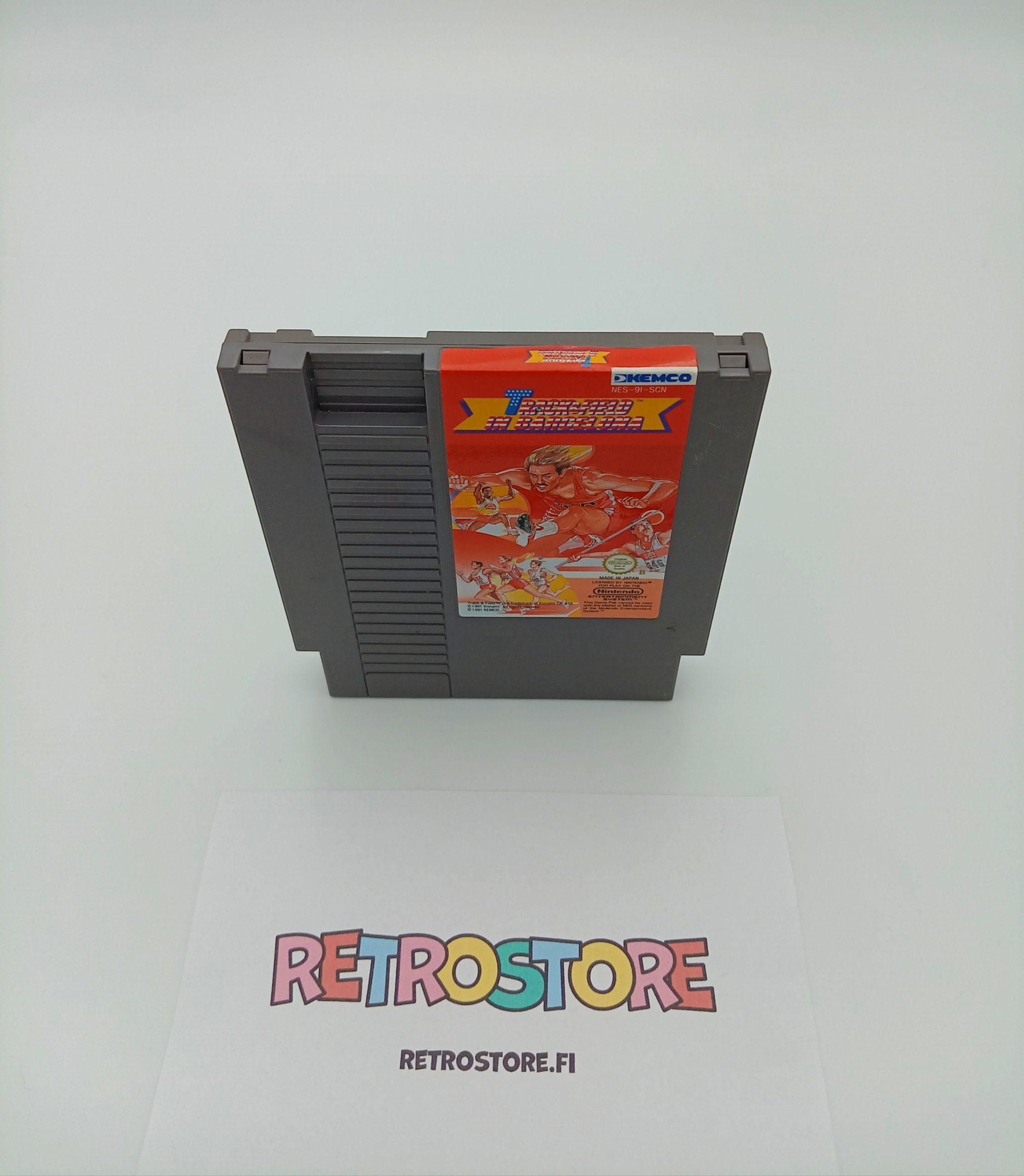 nes track and field in barcelona etukansi