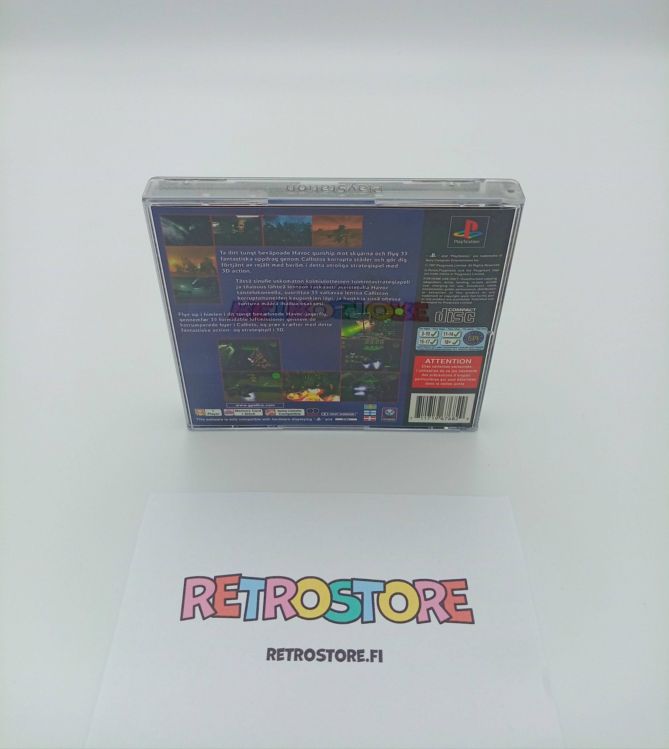 ps1 g-police takakansi