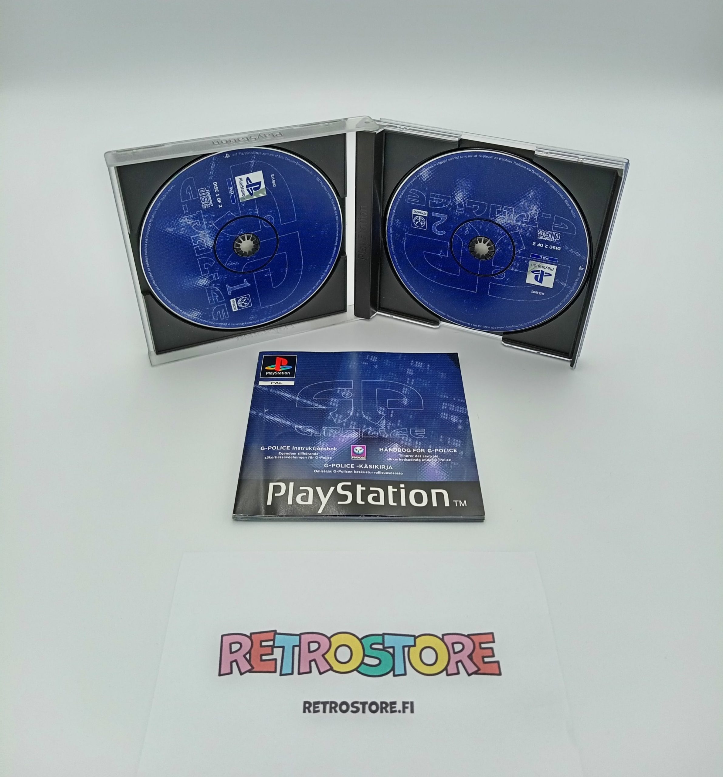 ps1 g-police sisältö