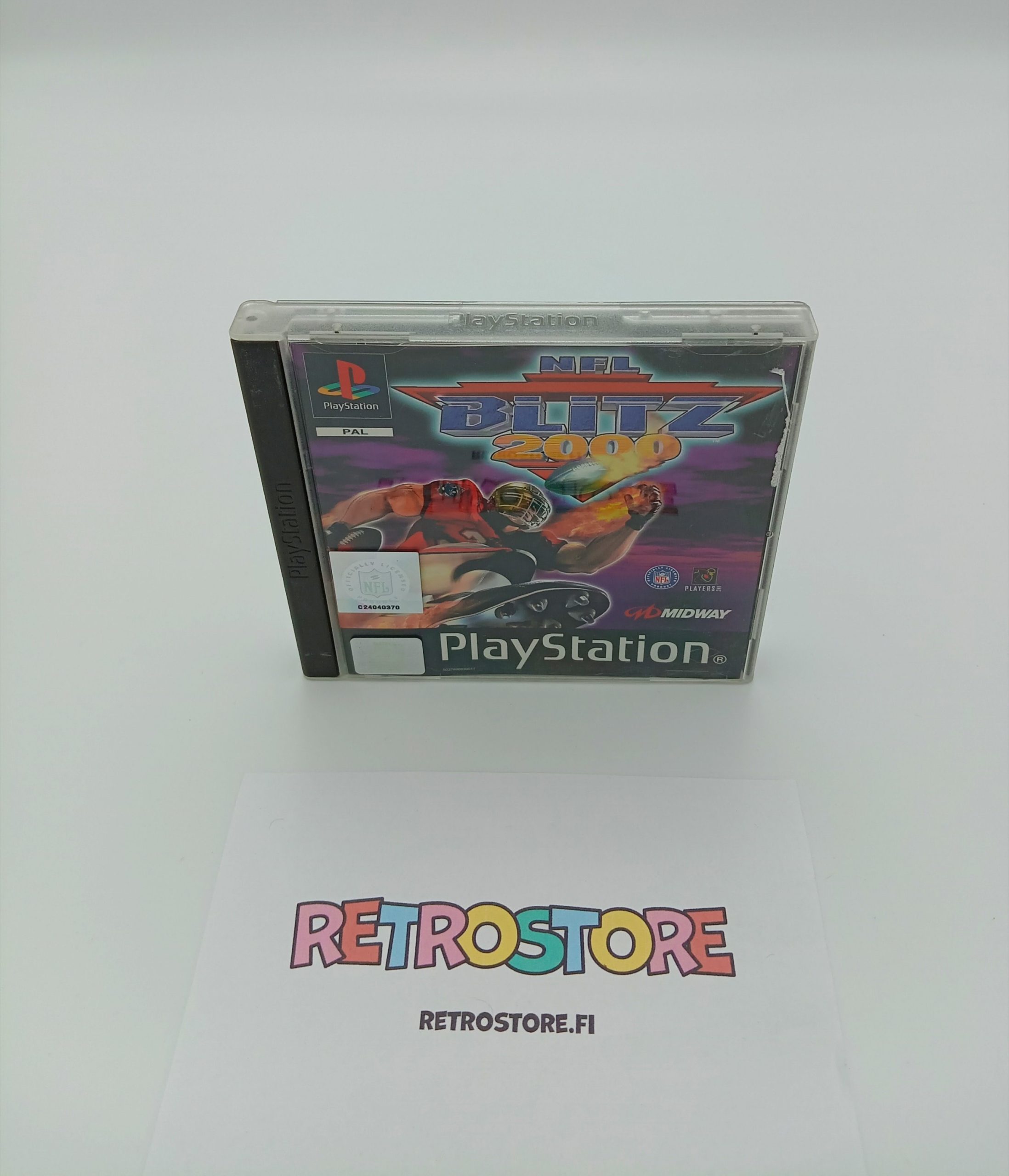 ps1 nfl blitz 2000 etukansi
