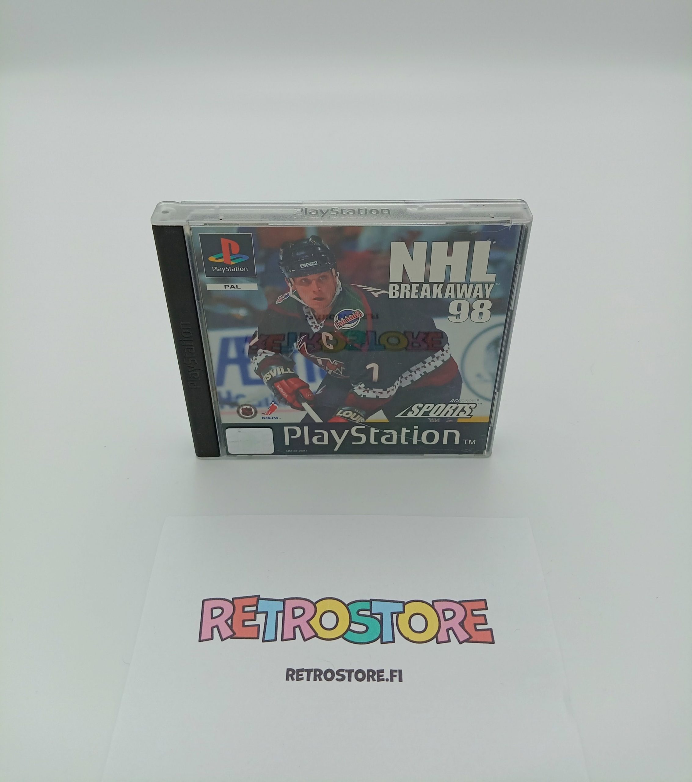 ps1 nhl breakaway 98 etukansi