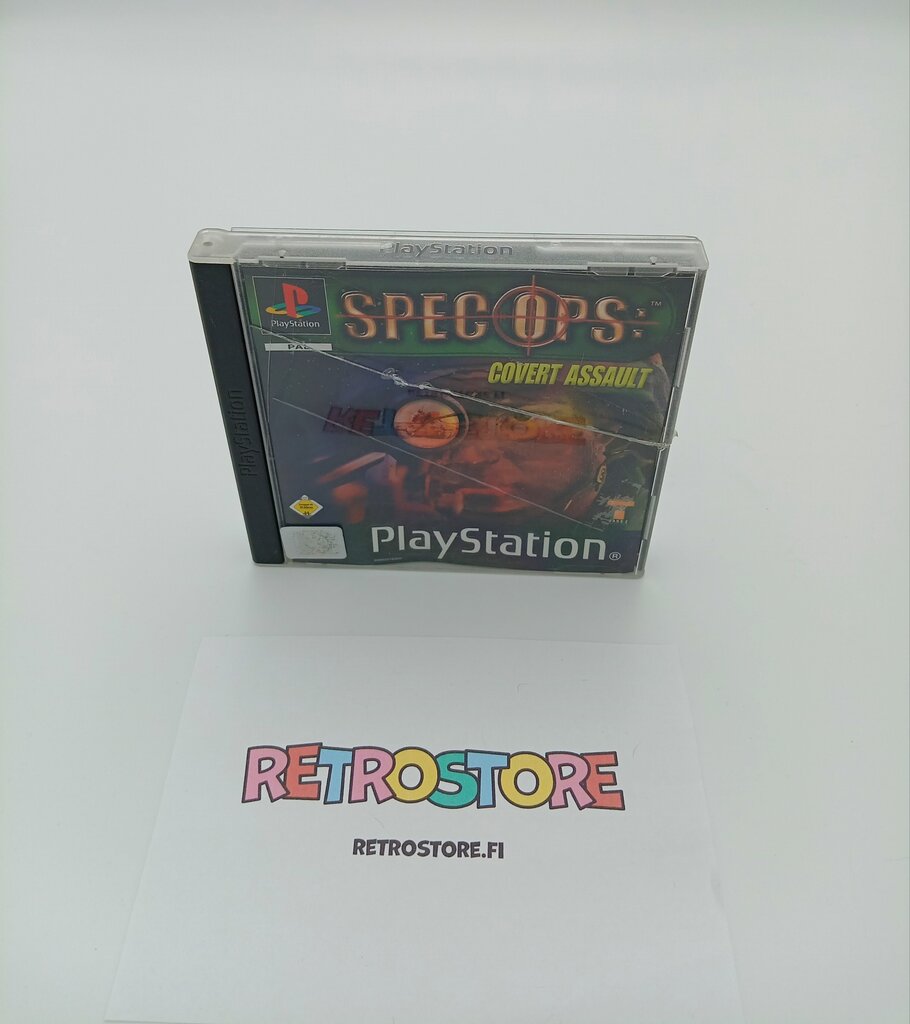 ps1 spec ops covert assault etukansi