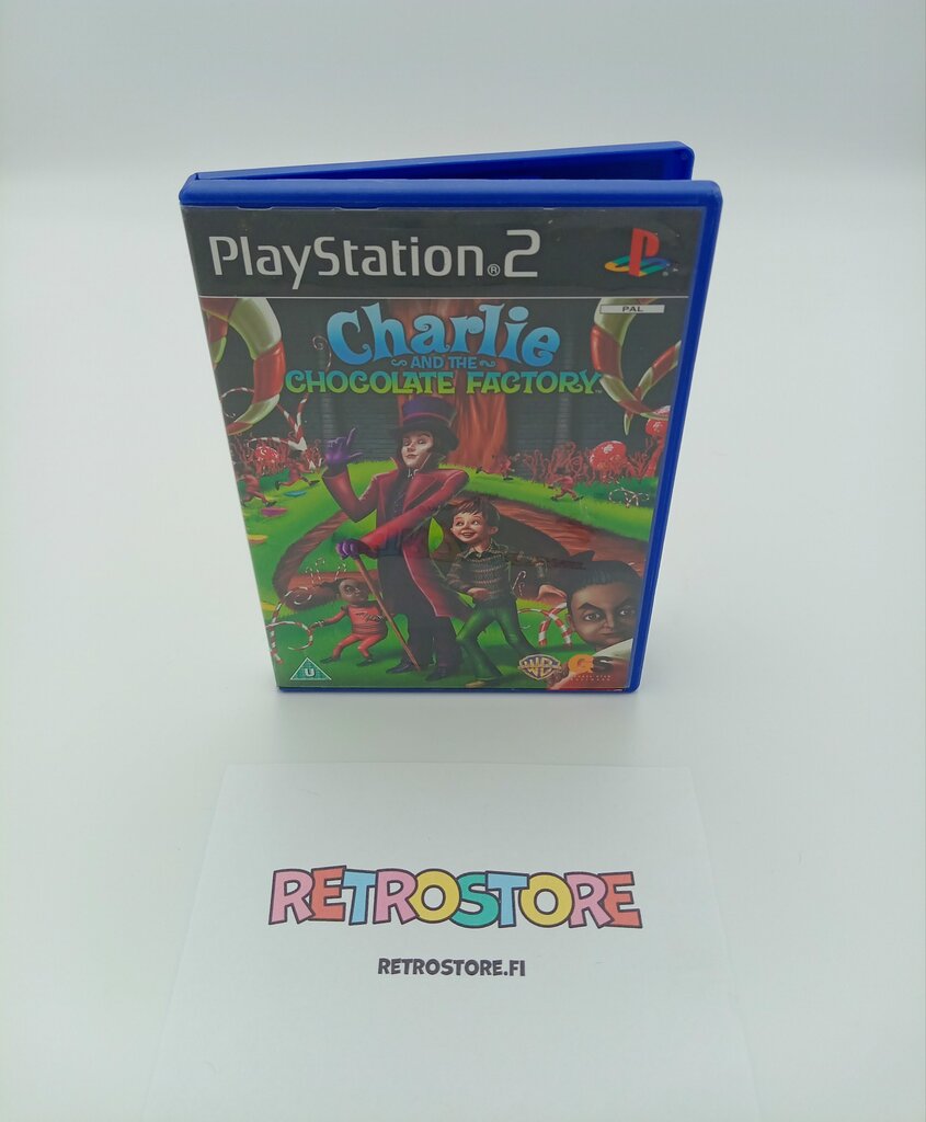 ps2 charlie and the chocolate factory etukansi