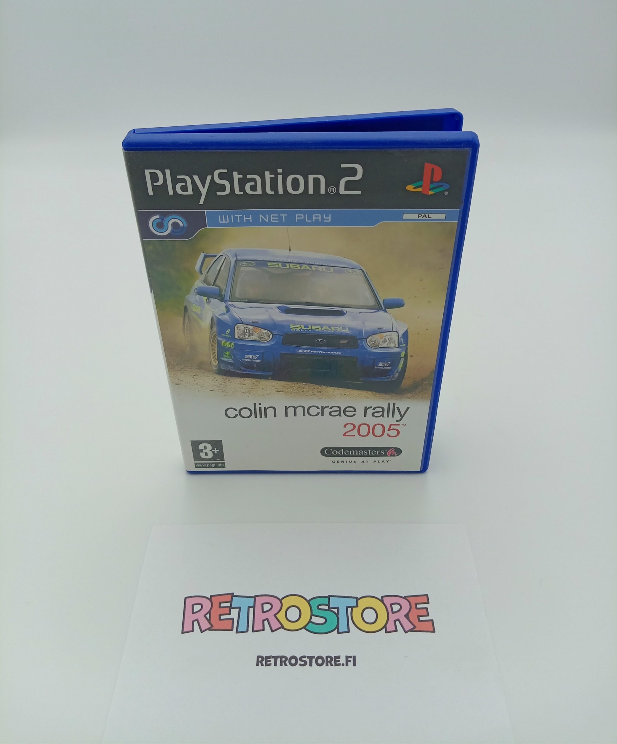ps2 colin mcrae 2005 etukansi