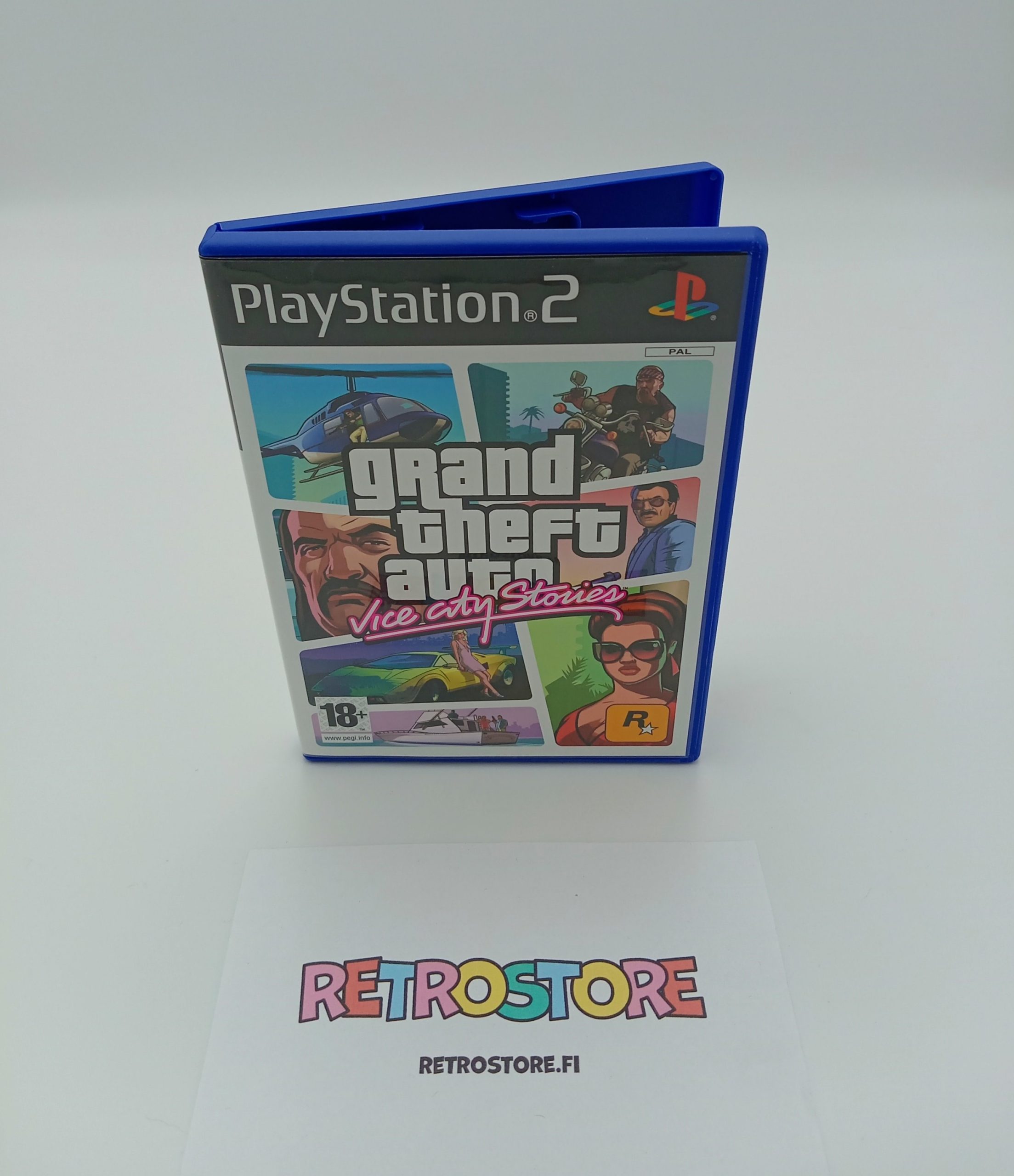 PS2 Grand Theft Auto: Vice City Stories (CIB) etukansi