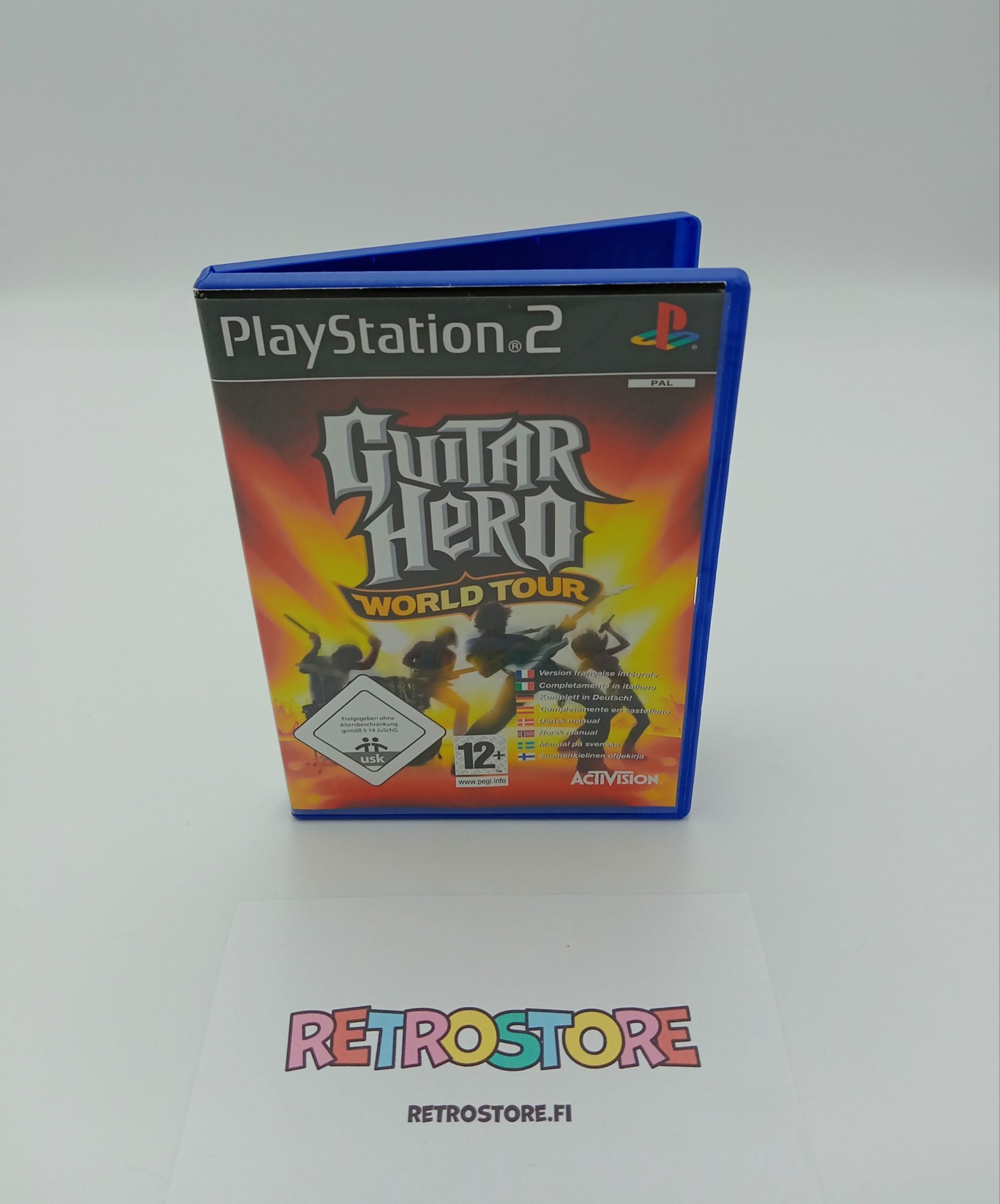 ps2 guitar hero world tour etukansi