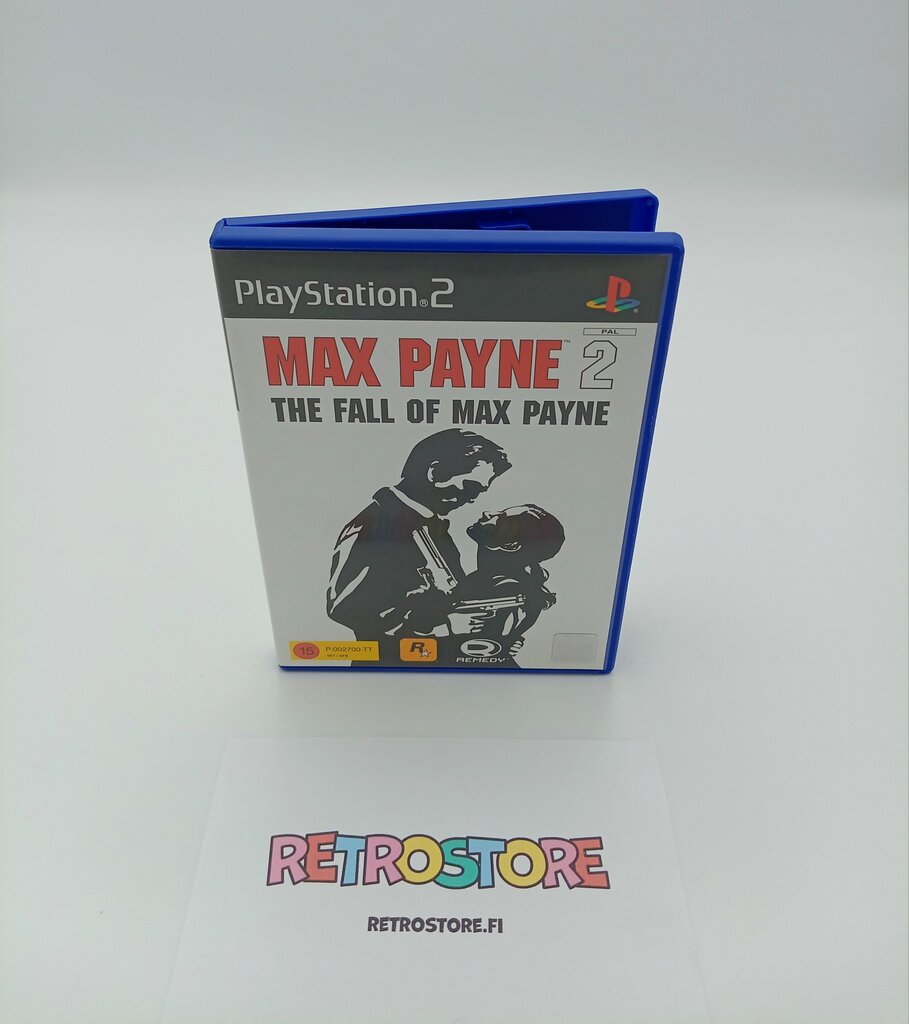 ps2 max payne 2 etukansi