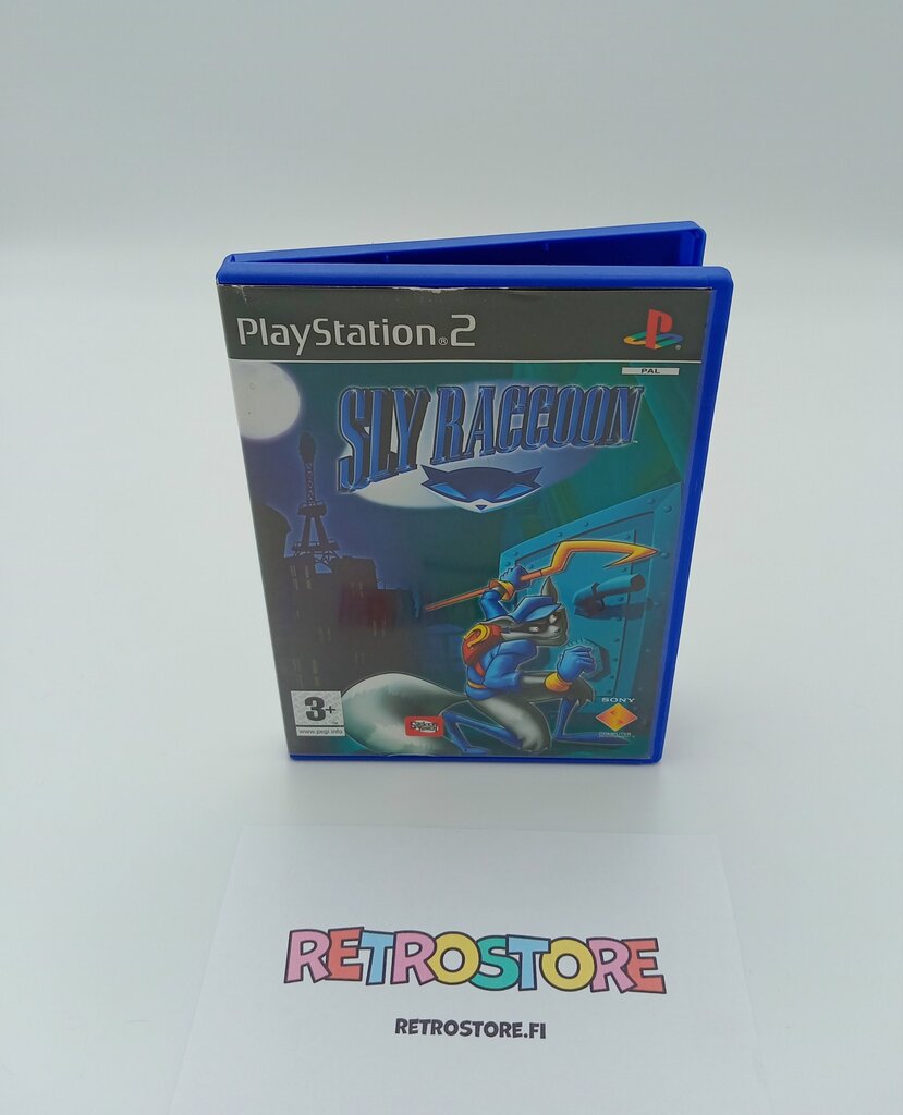 ps2 sly raccoon etukansi