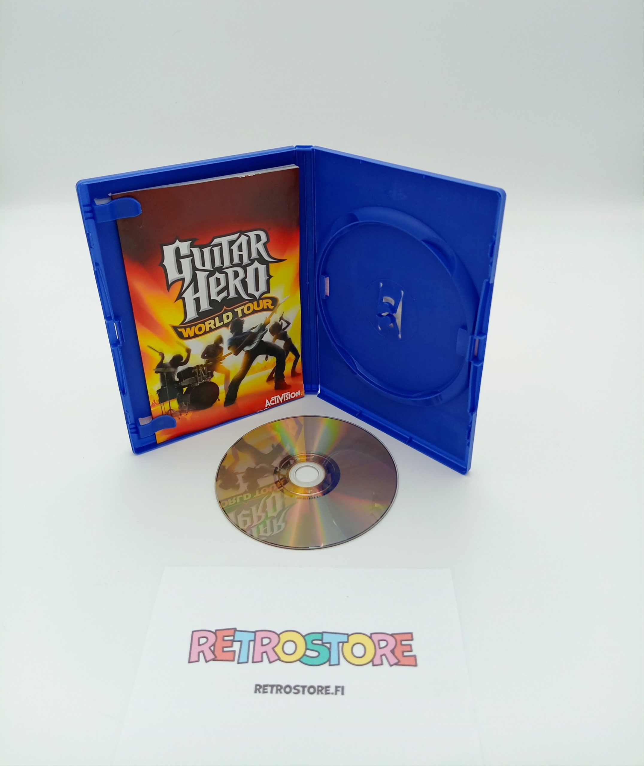 ps2 guitar hero world tour sisältö