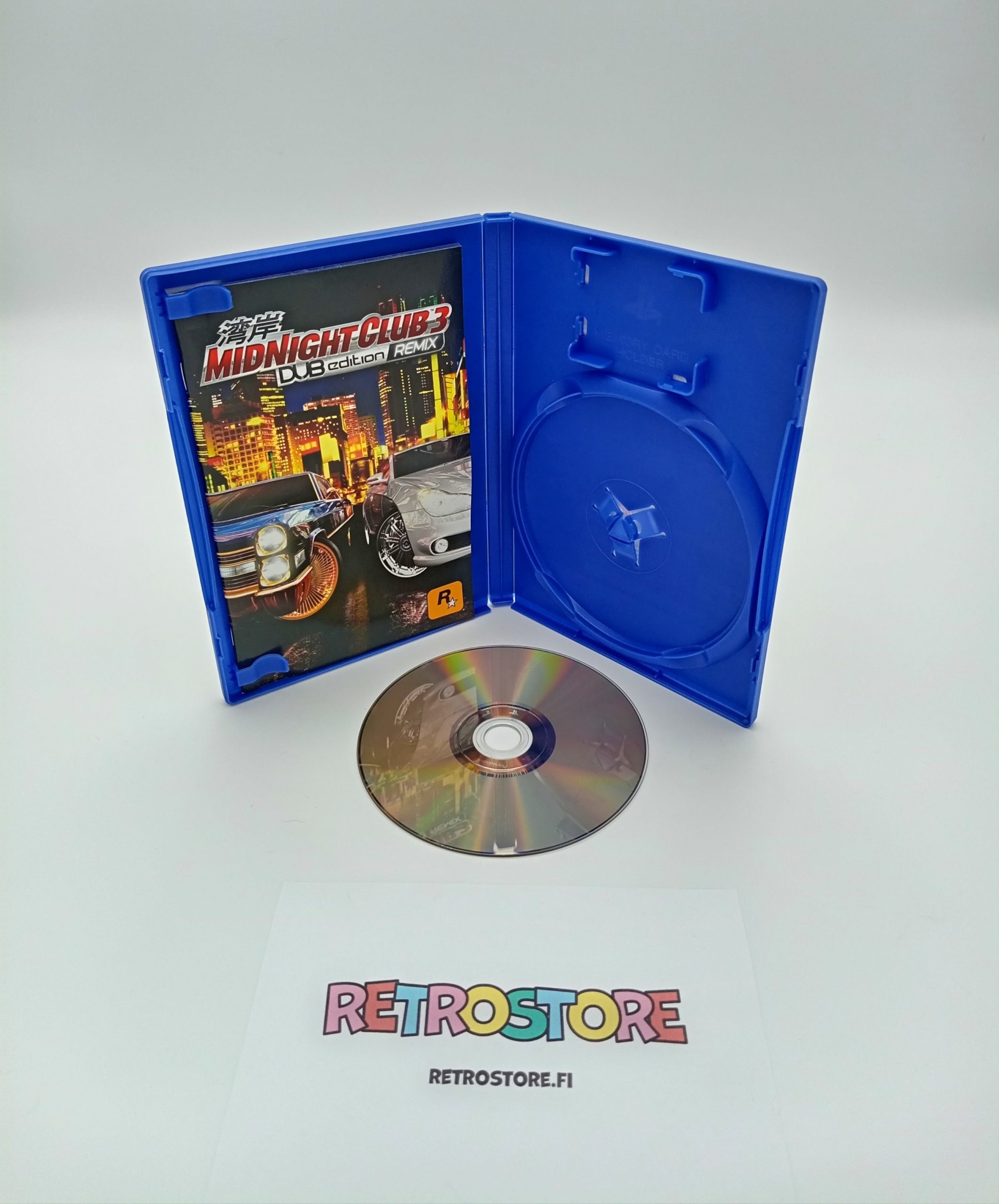 ps2 midnight club 3 dub remix sisältö