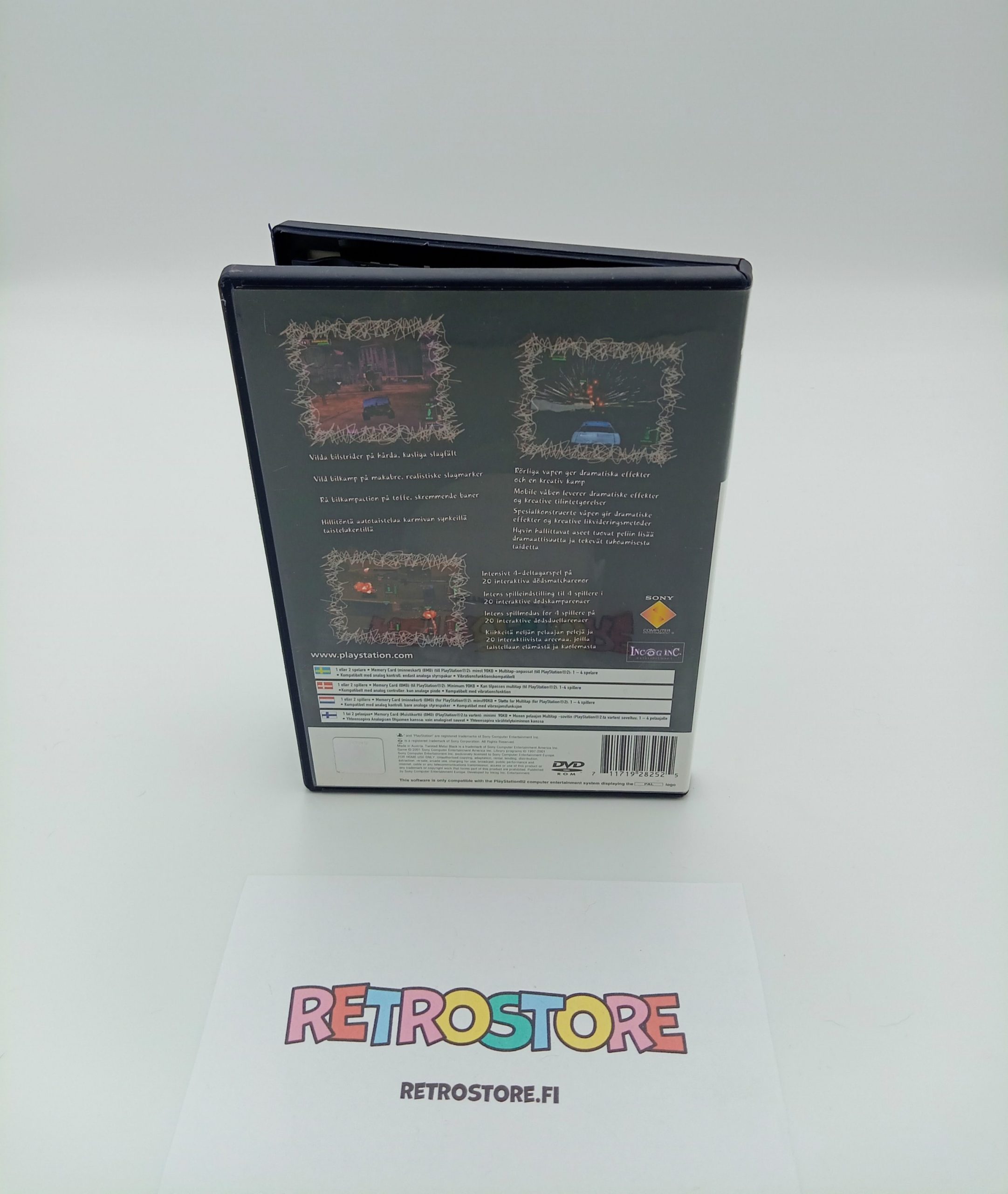 ps2 twisted metal black takakansi
