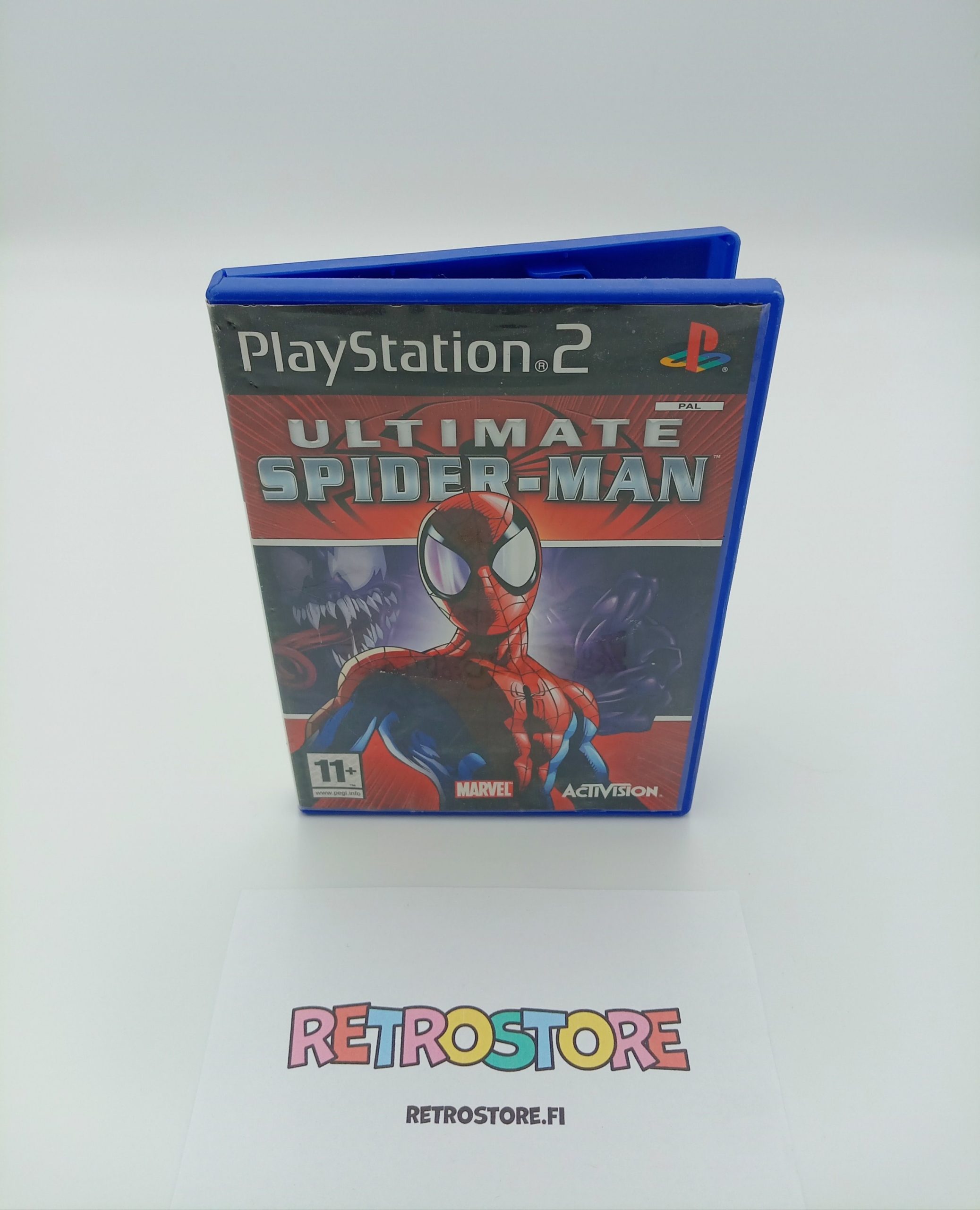 ps2 ultimate spider-man etukansi
