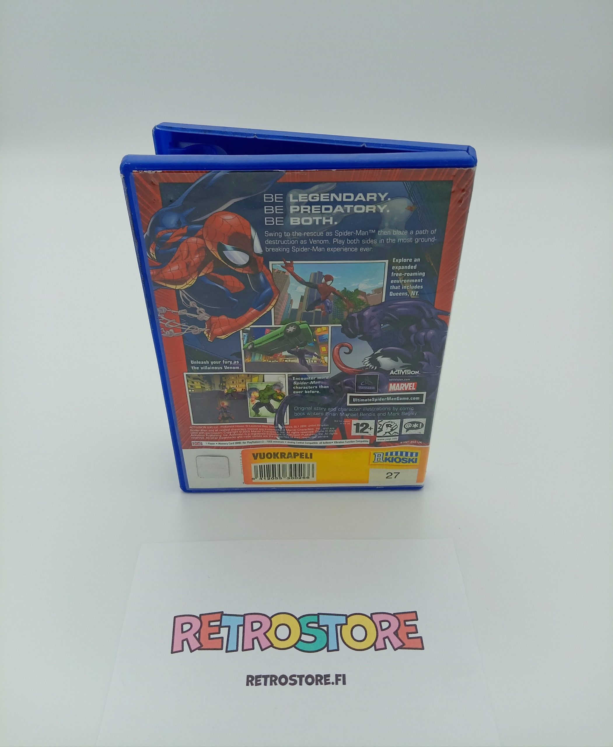 ps2 ultimate spider-man takakansi