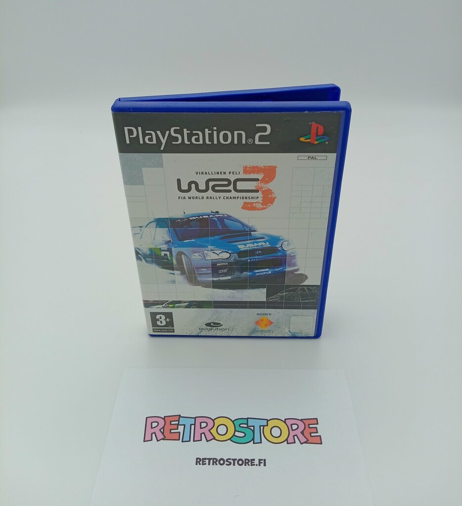 ps2 wrc 3 etukansi