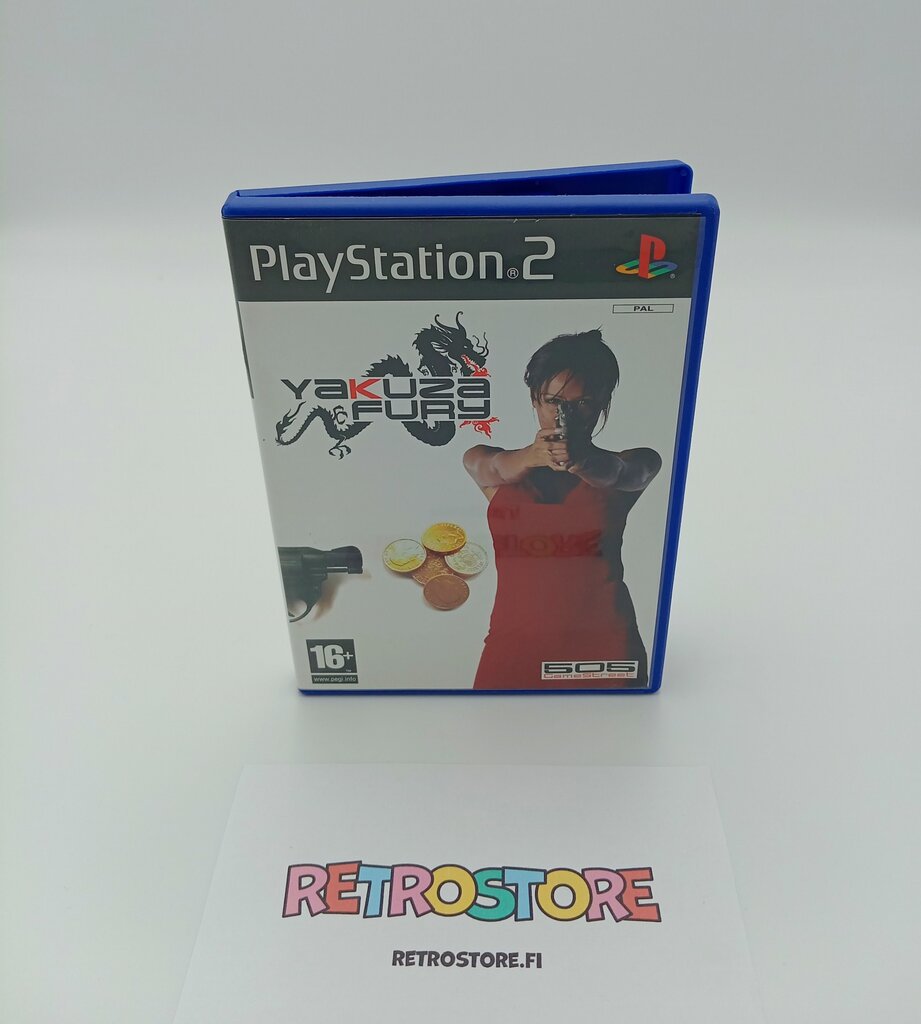 ps2 yakuza fury etukansi