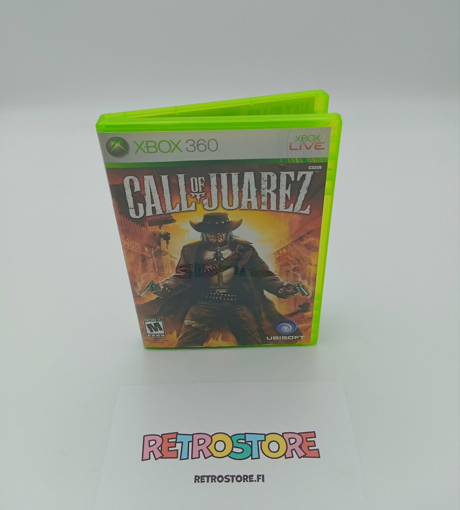 xbox 360 call of juarez etukansi