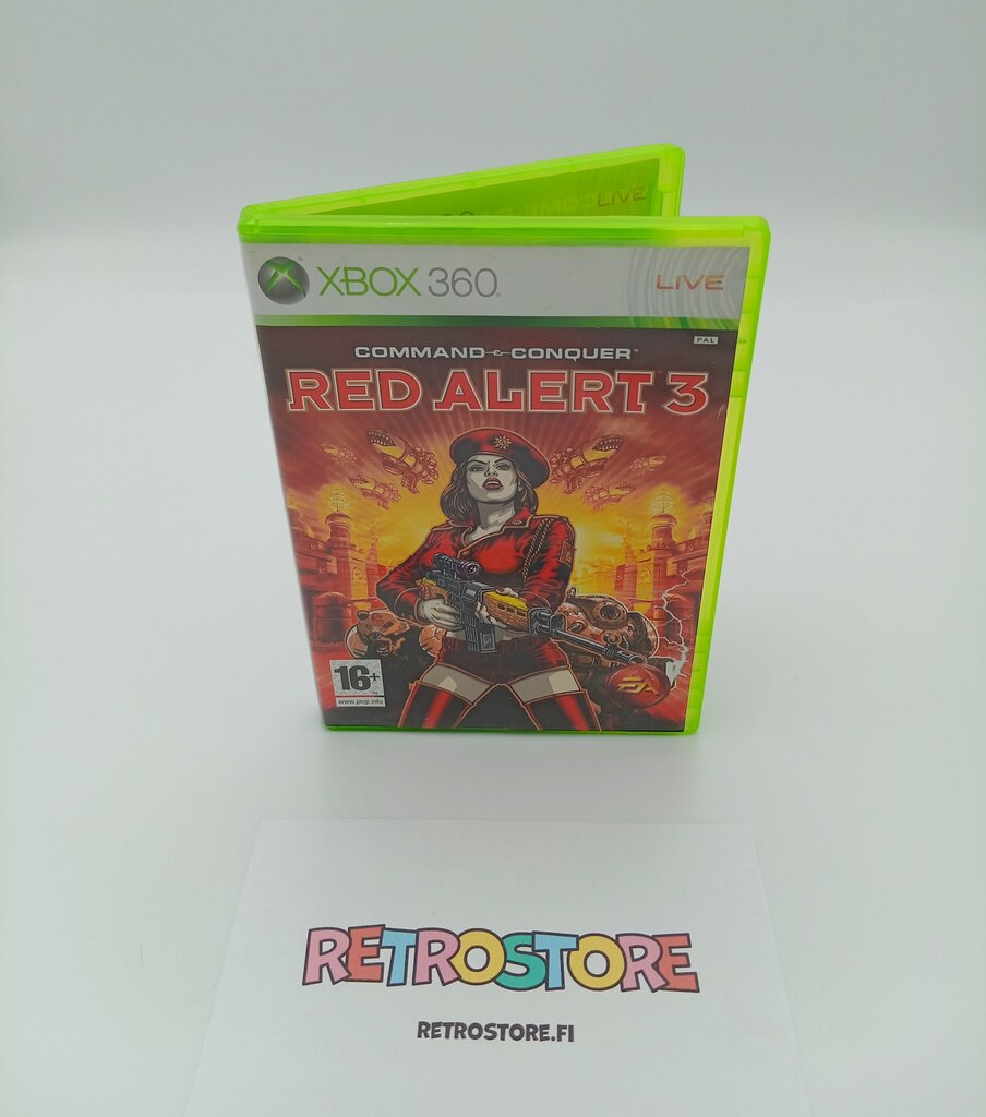 xbox 360 command and conquer red alert 3 etukansi