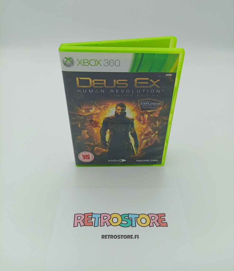 xbox 360 deus ex etukansi