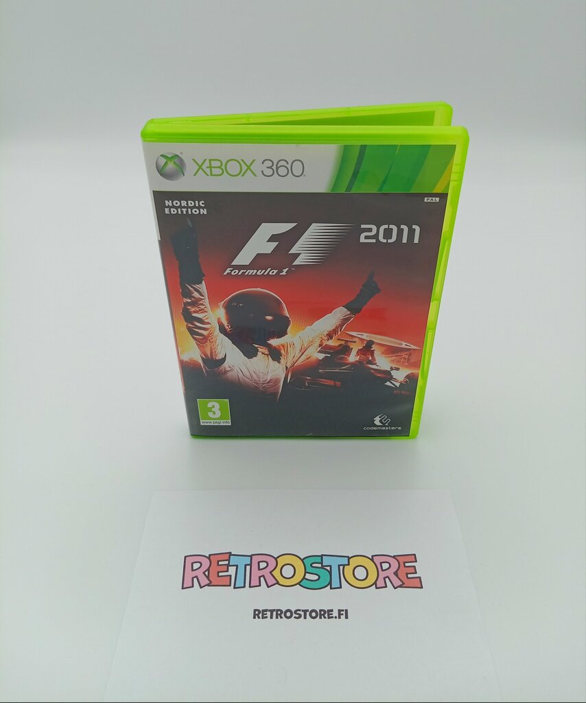 xbox 360 f1 2011 etukansi
