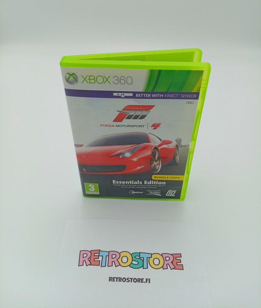 xbox 360 forza motorsport 4 etukansi