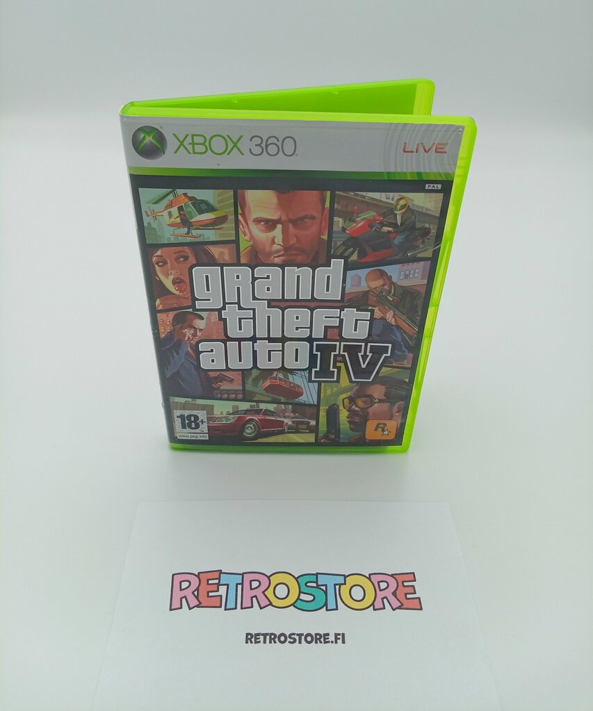 xbox 360 gta iv etukansi