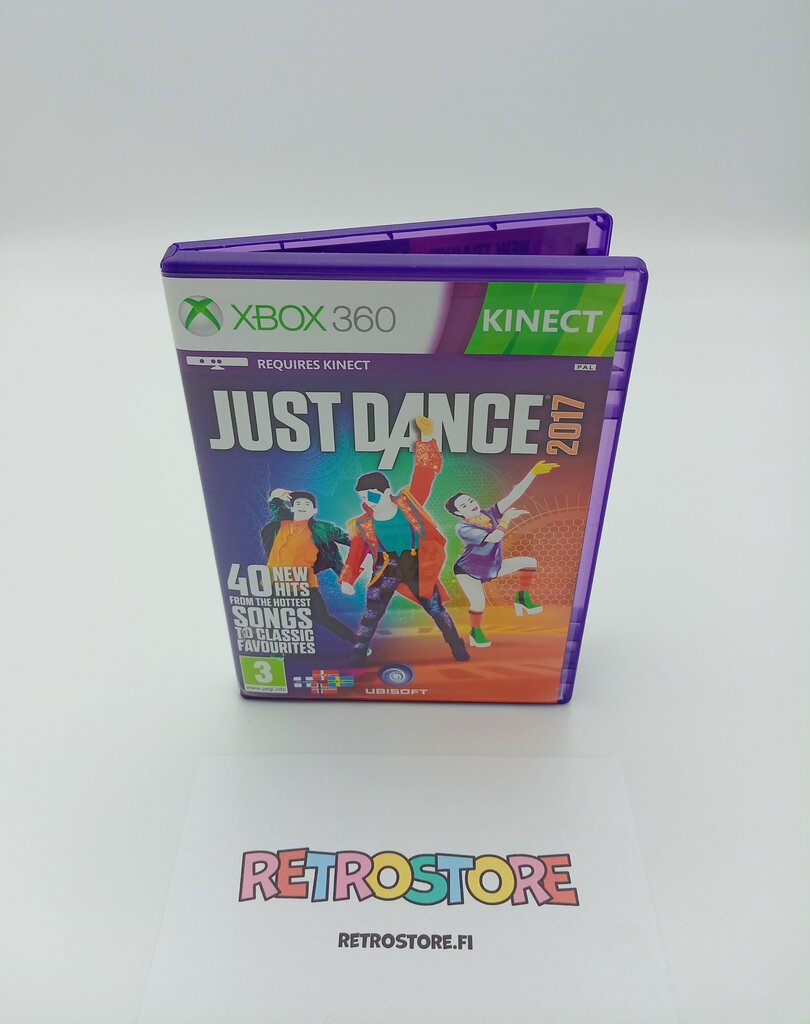 xbox360 just dance 2017 etukansi
