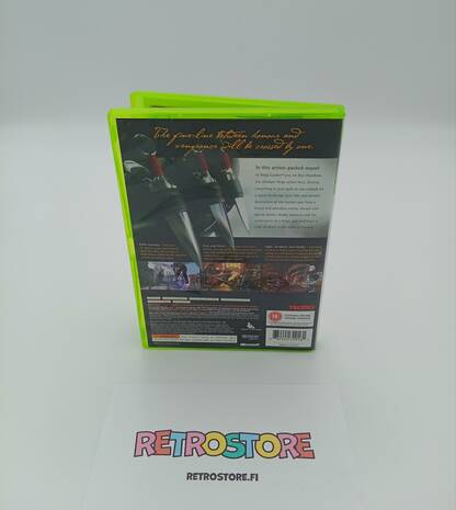 xbox 360 ninja gaiden 2 takakansi