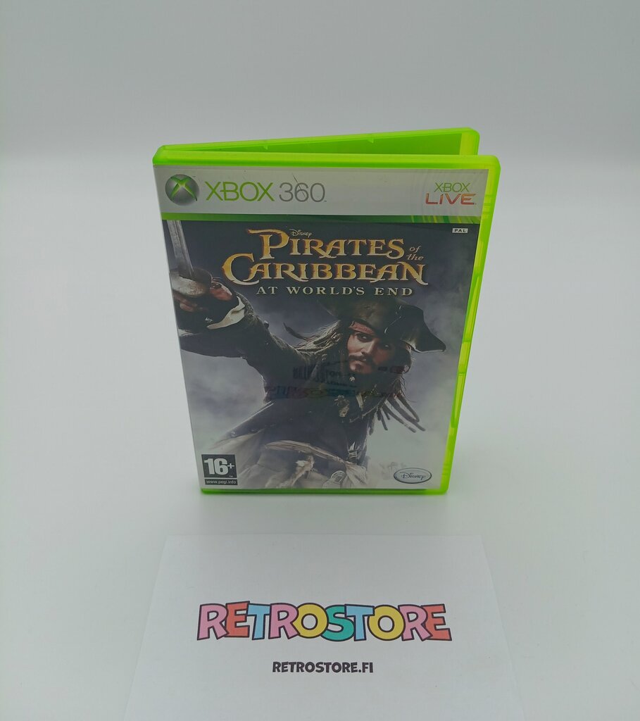 xbox 360 pirates of the caribbean at world's end etukansi