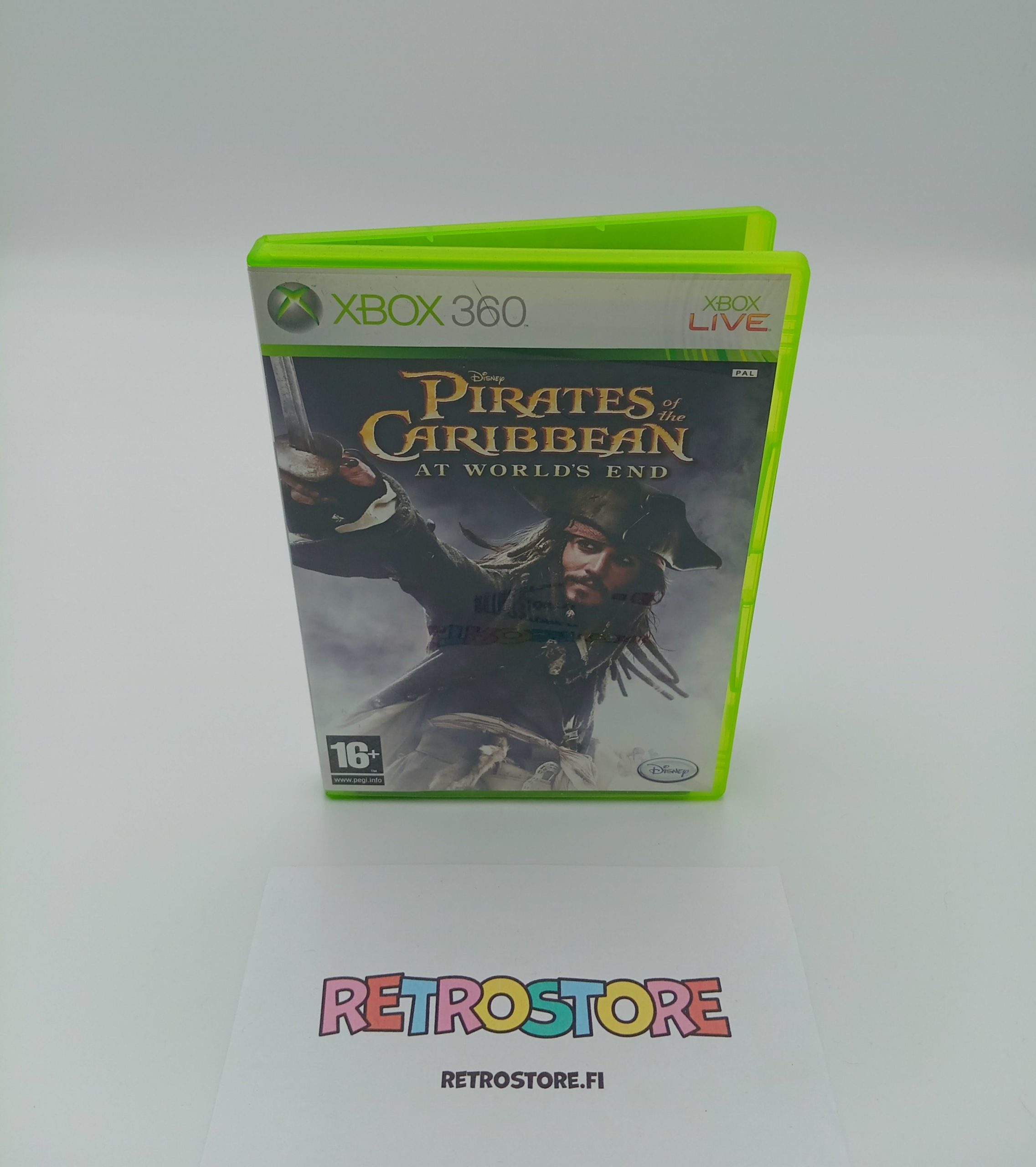xbox 360 pirates of the caribbean at world's end etukansi