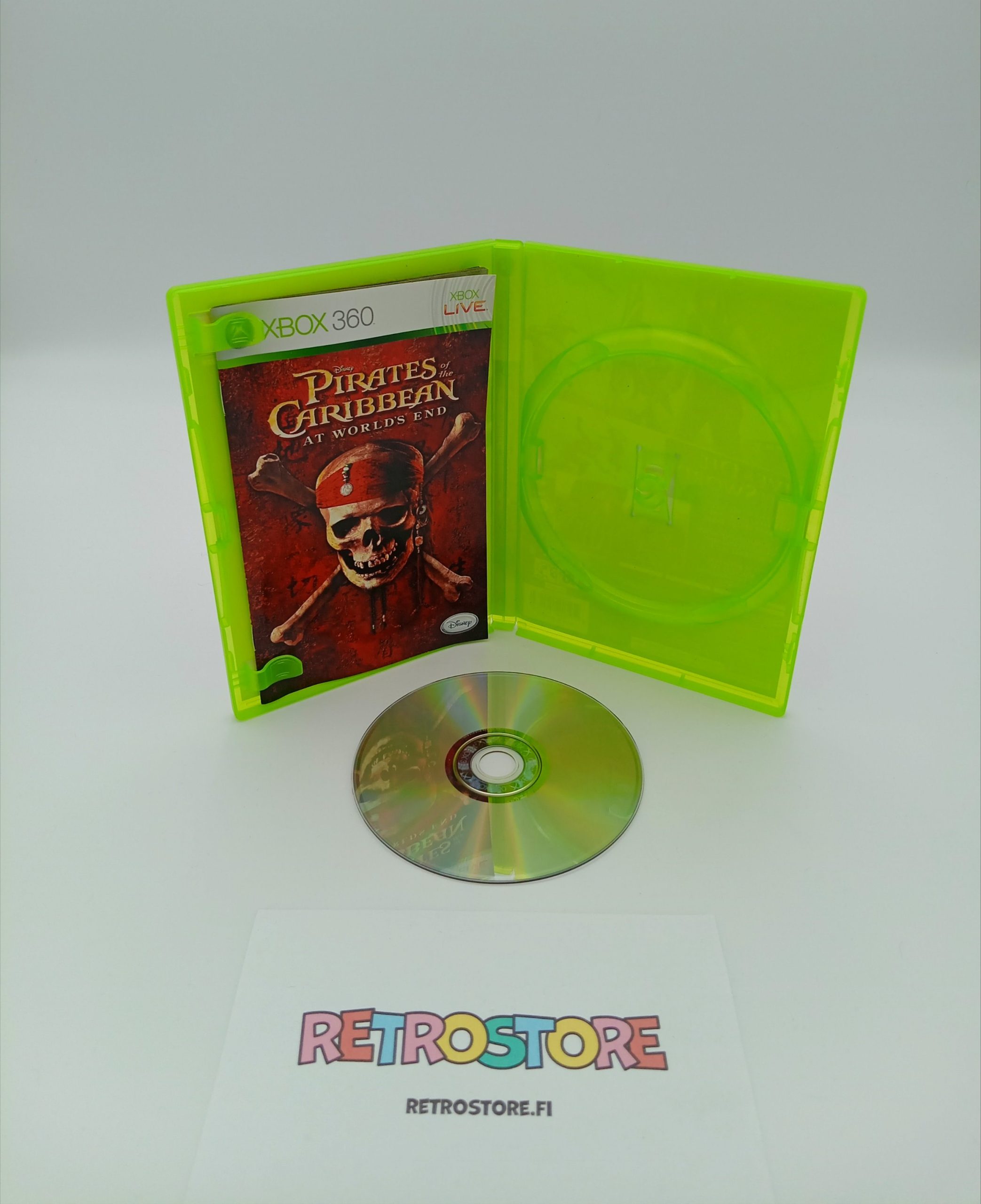 xbox 360 pirates of the caribbean at world's end sisältö