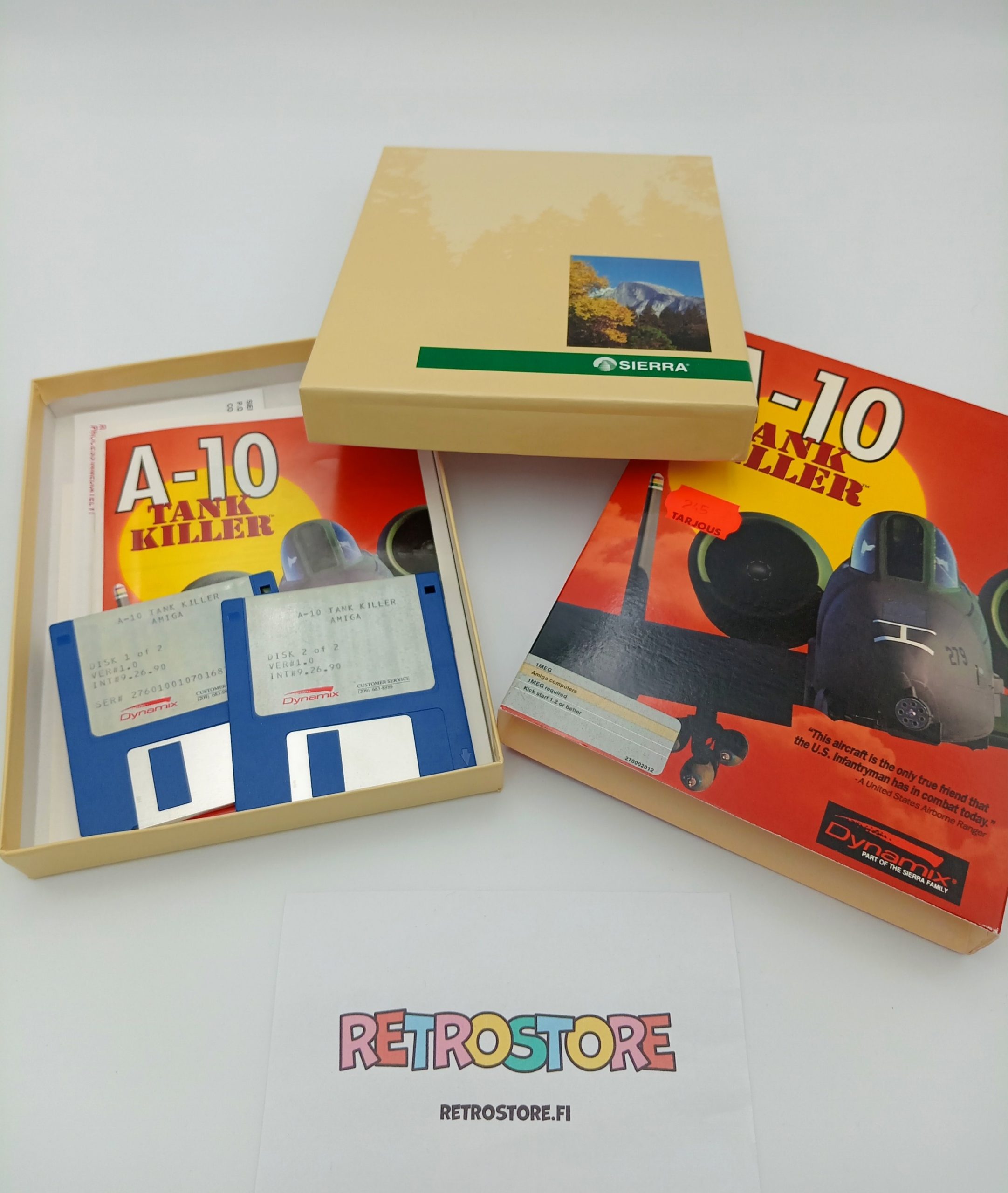 amiga a-10 tank killer sisältö