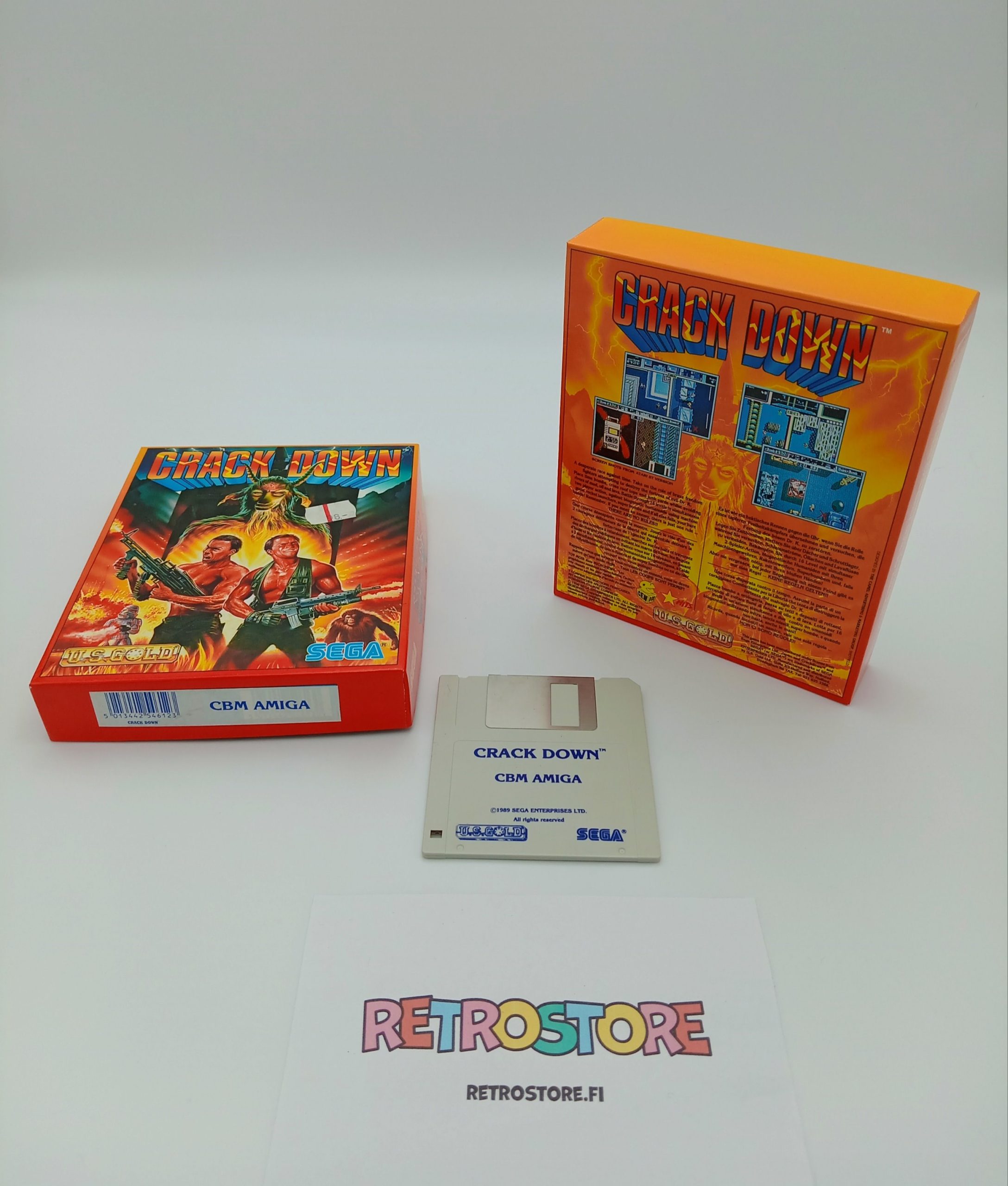 amiga crack down sisältö