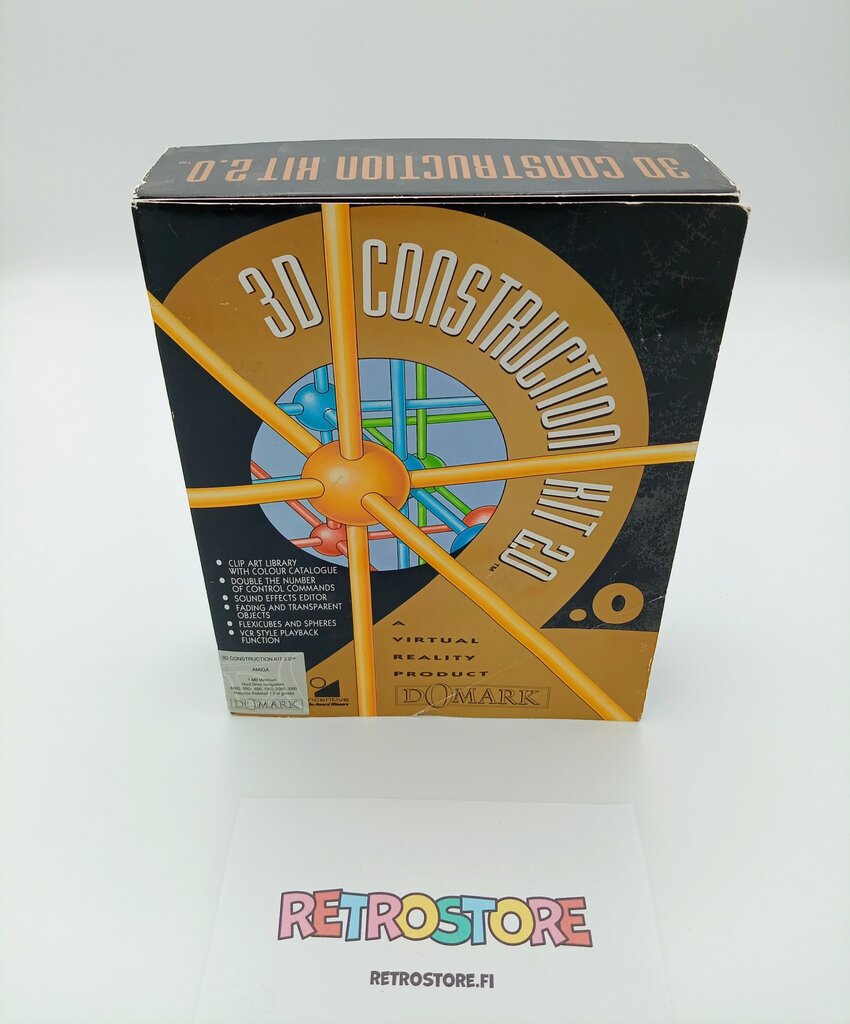 amiga 3d construction kit 2.0 etukansi