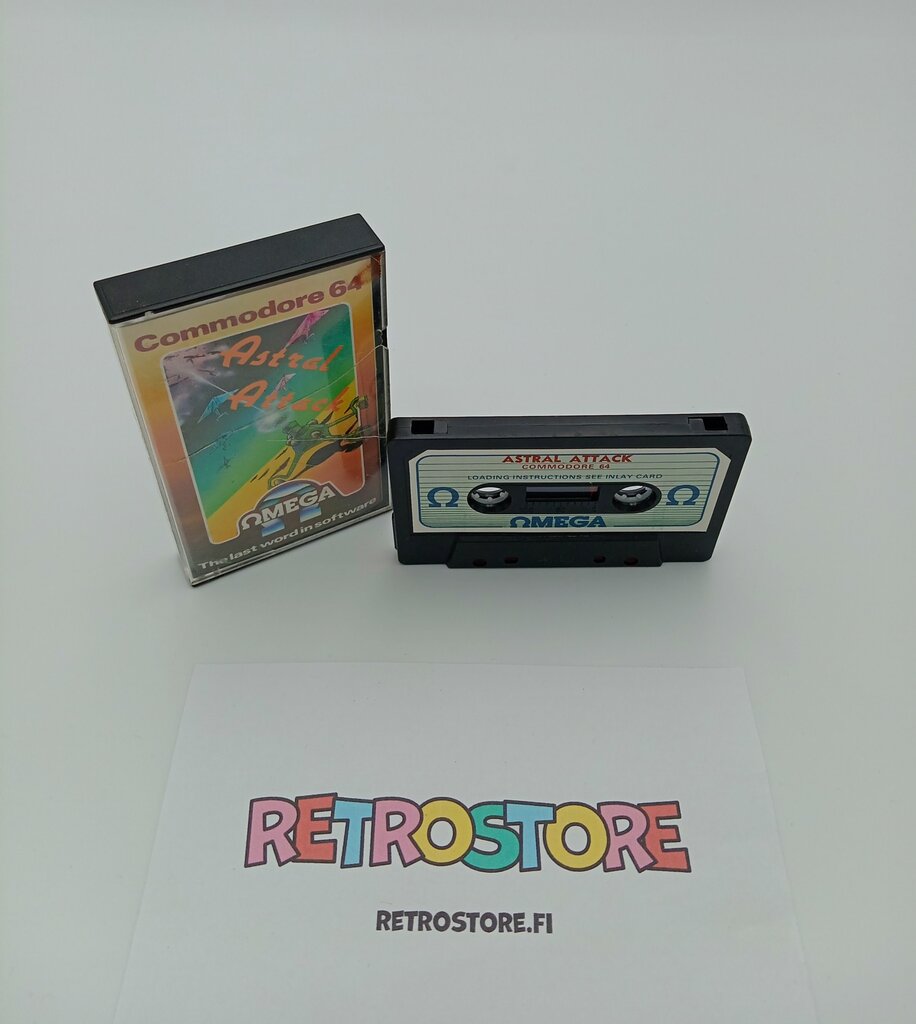 Commodore 64 astral attack sisältö