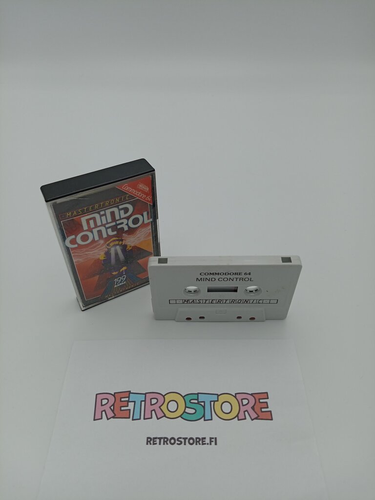 commodore 64 mind control kasetti ja kotelo
