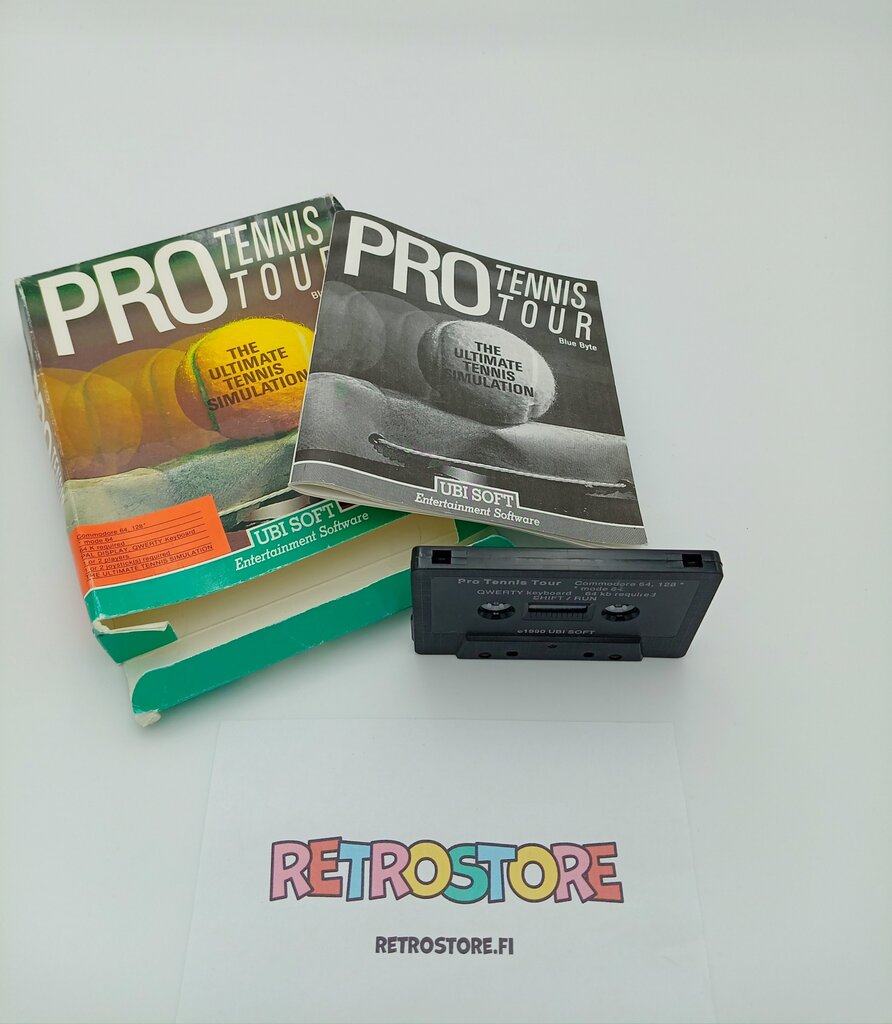 commodore 64 pro tennis tour sisältö