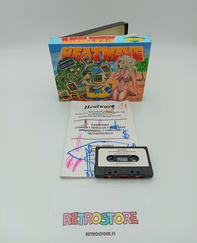 commodore 64 heat wave sisältö