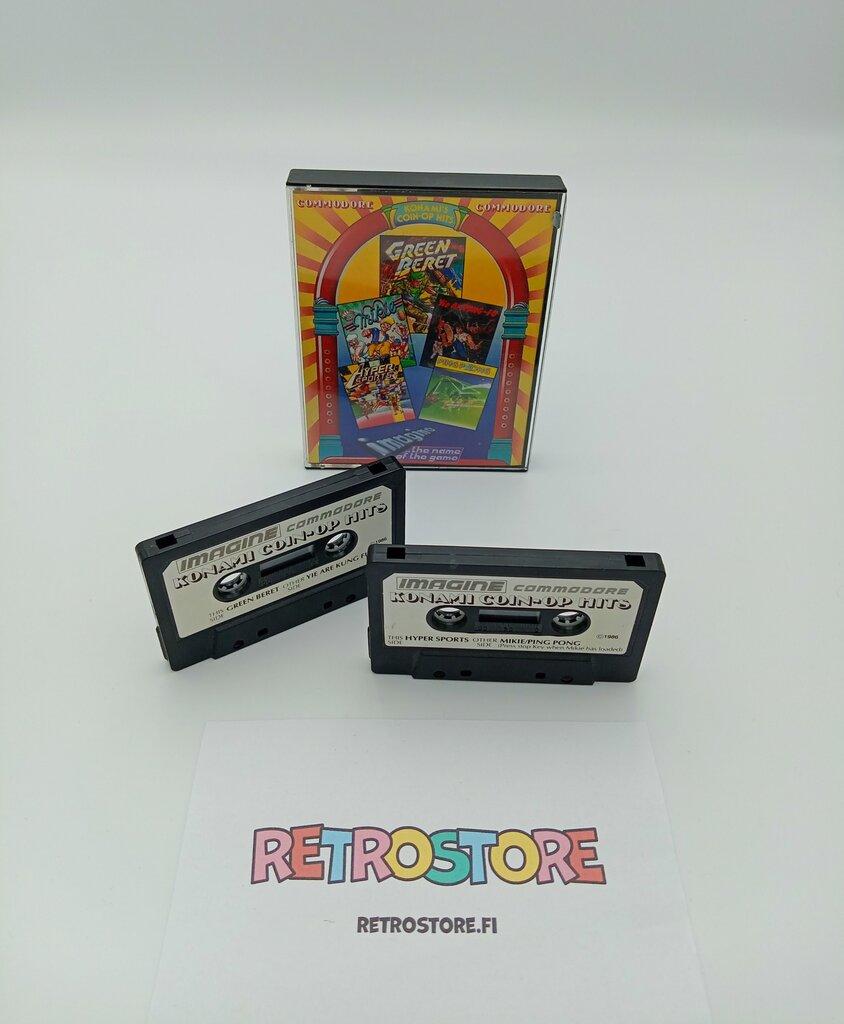commodore 64 konami coin-op hits sisältö