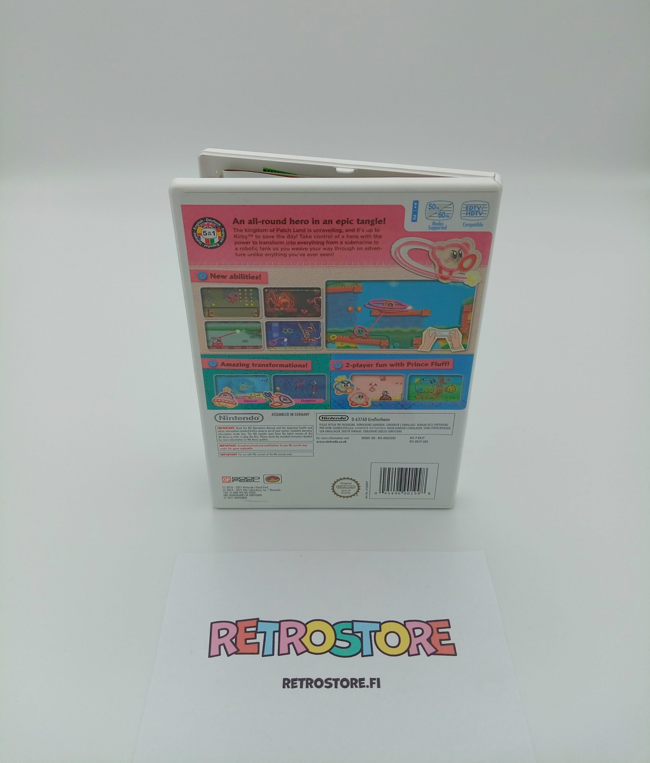 wii kirbys epic yarn takakansi