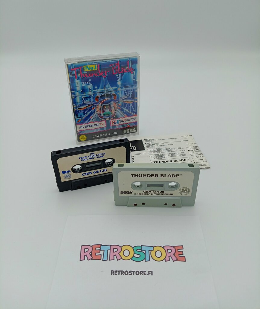 Commodore 64 thunder blade sisältö